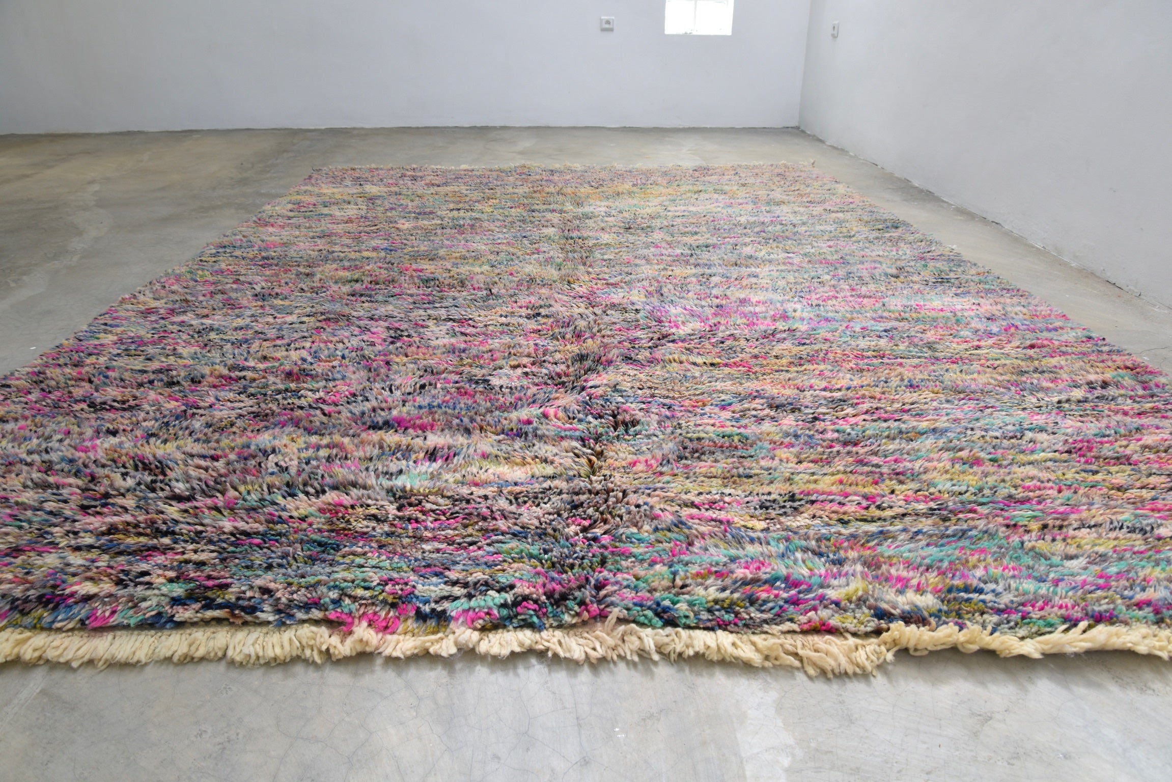 Fluffy Woven Rug Mouna2