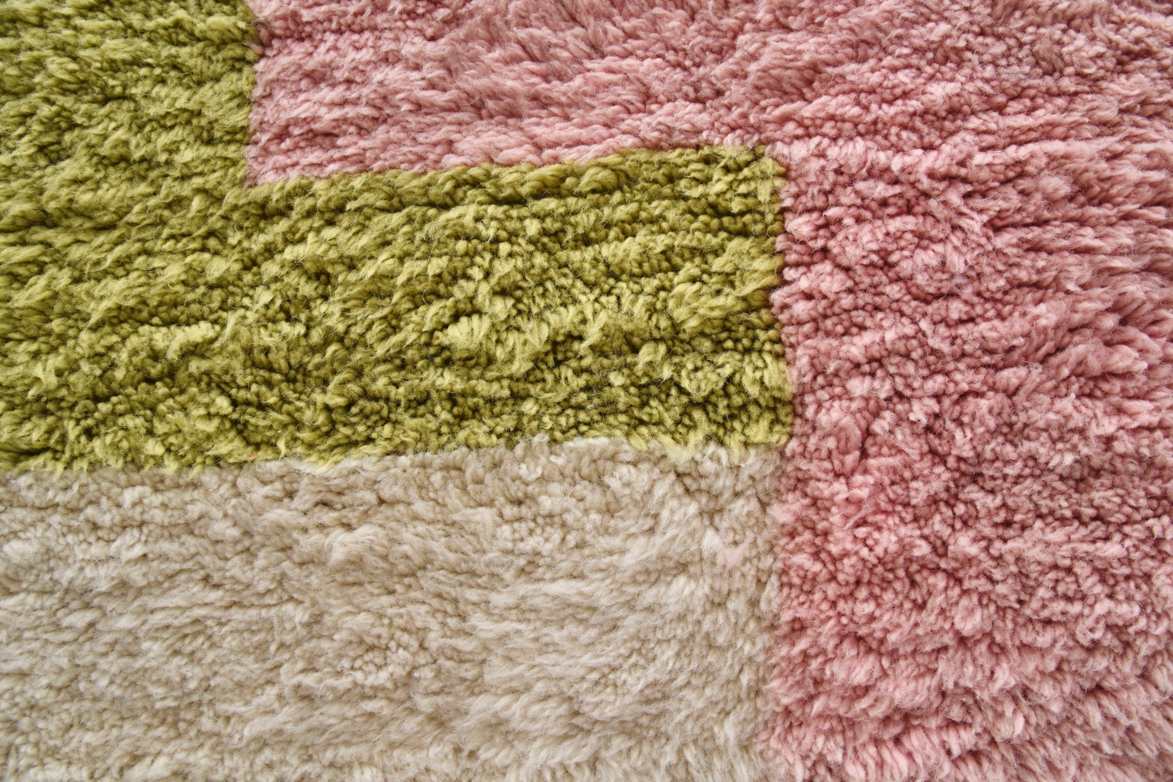 Fluffy Woven Rug Ghadija