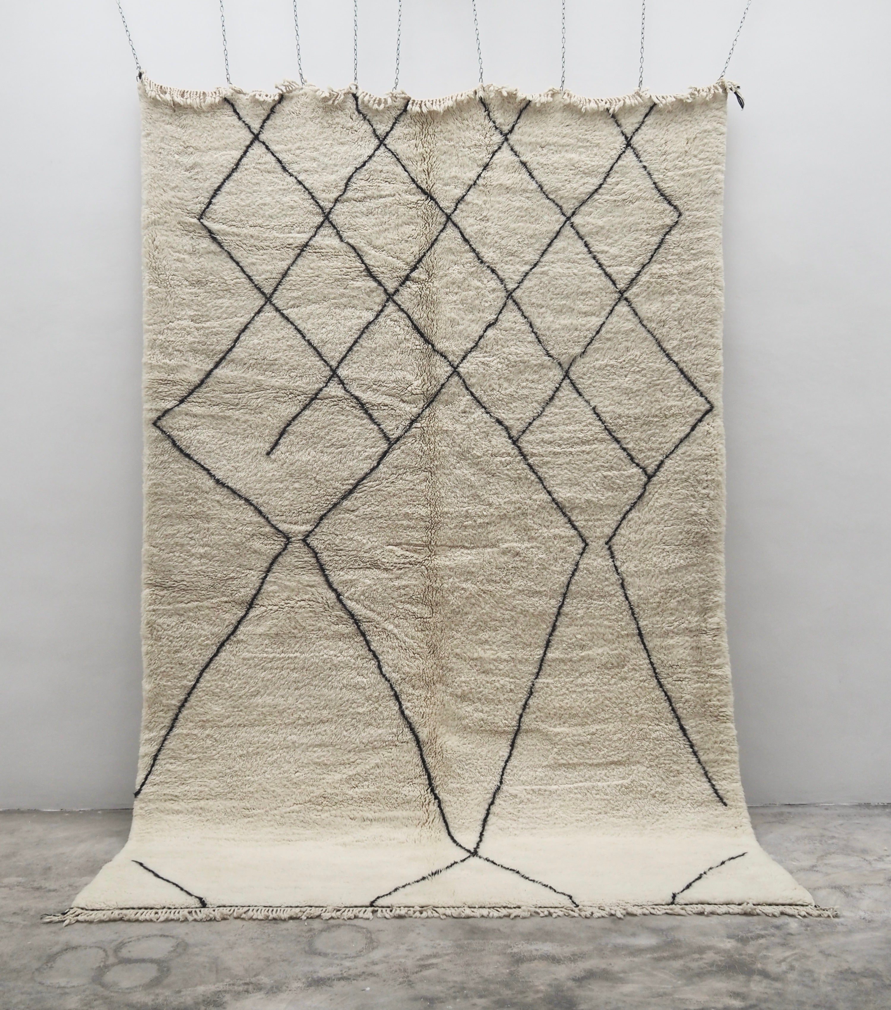 Fluffy Woven Rug Yezza – The Weavery Shop