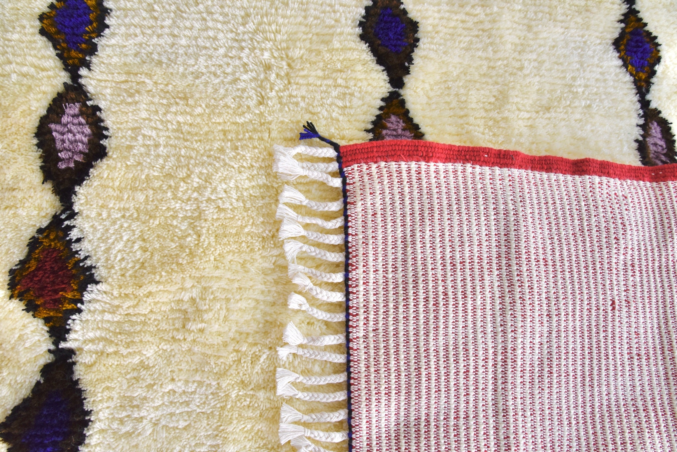 Fluffy Woven Rug Fatima