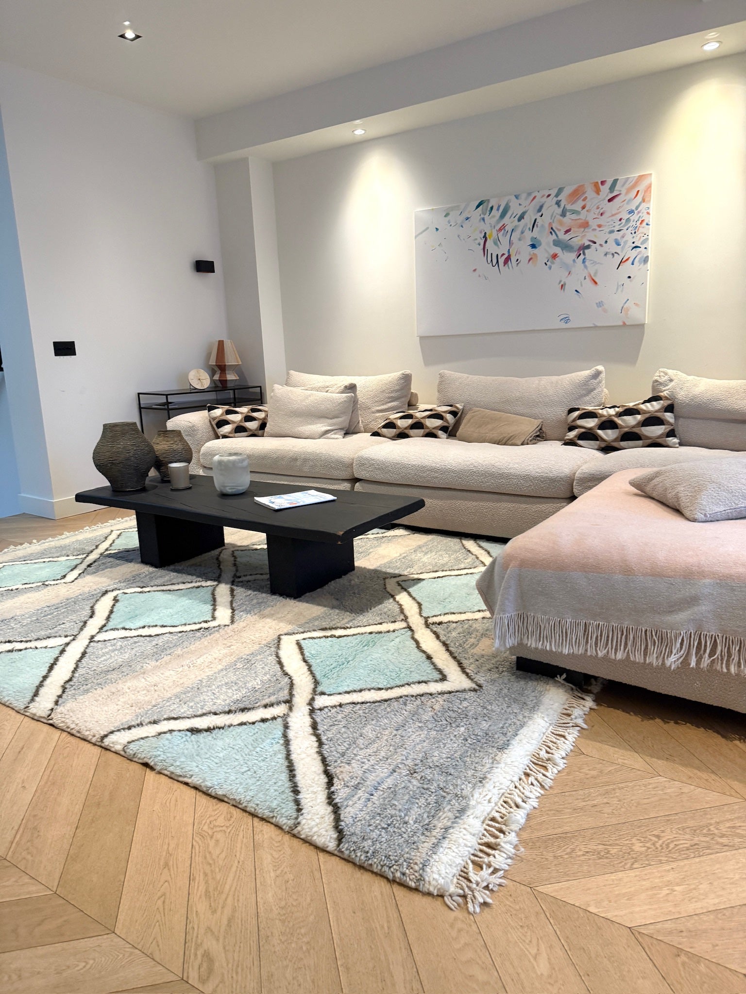 Fluffy Woven Rug Taslemt