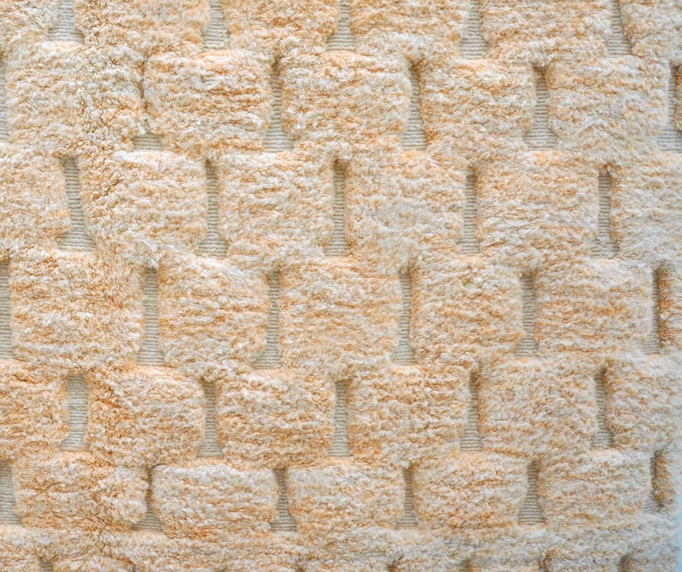 Fluffy Woven Rug Fadma