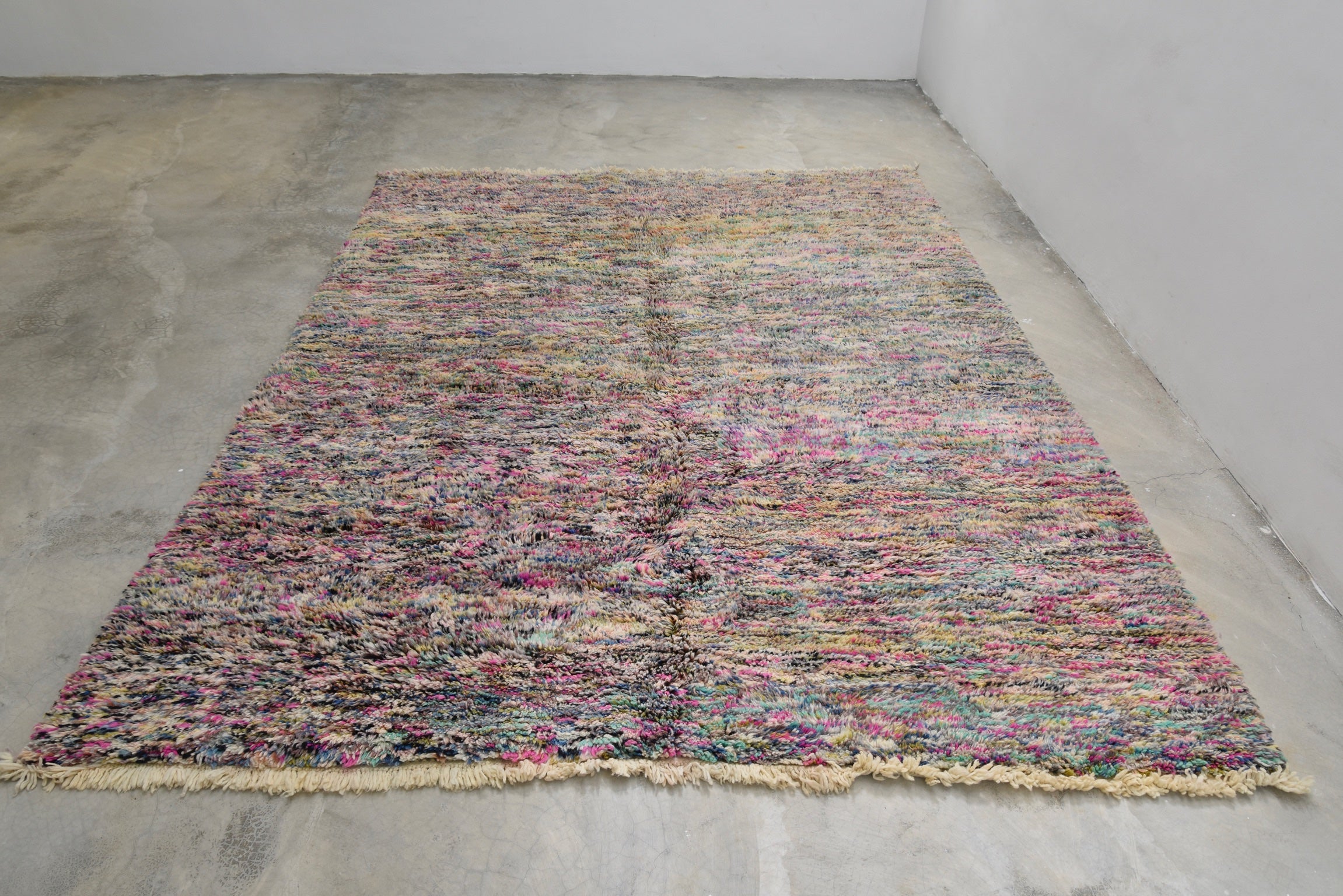 Fluffy Woven Rug Mouna2