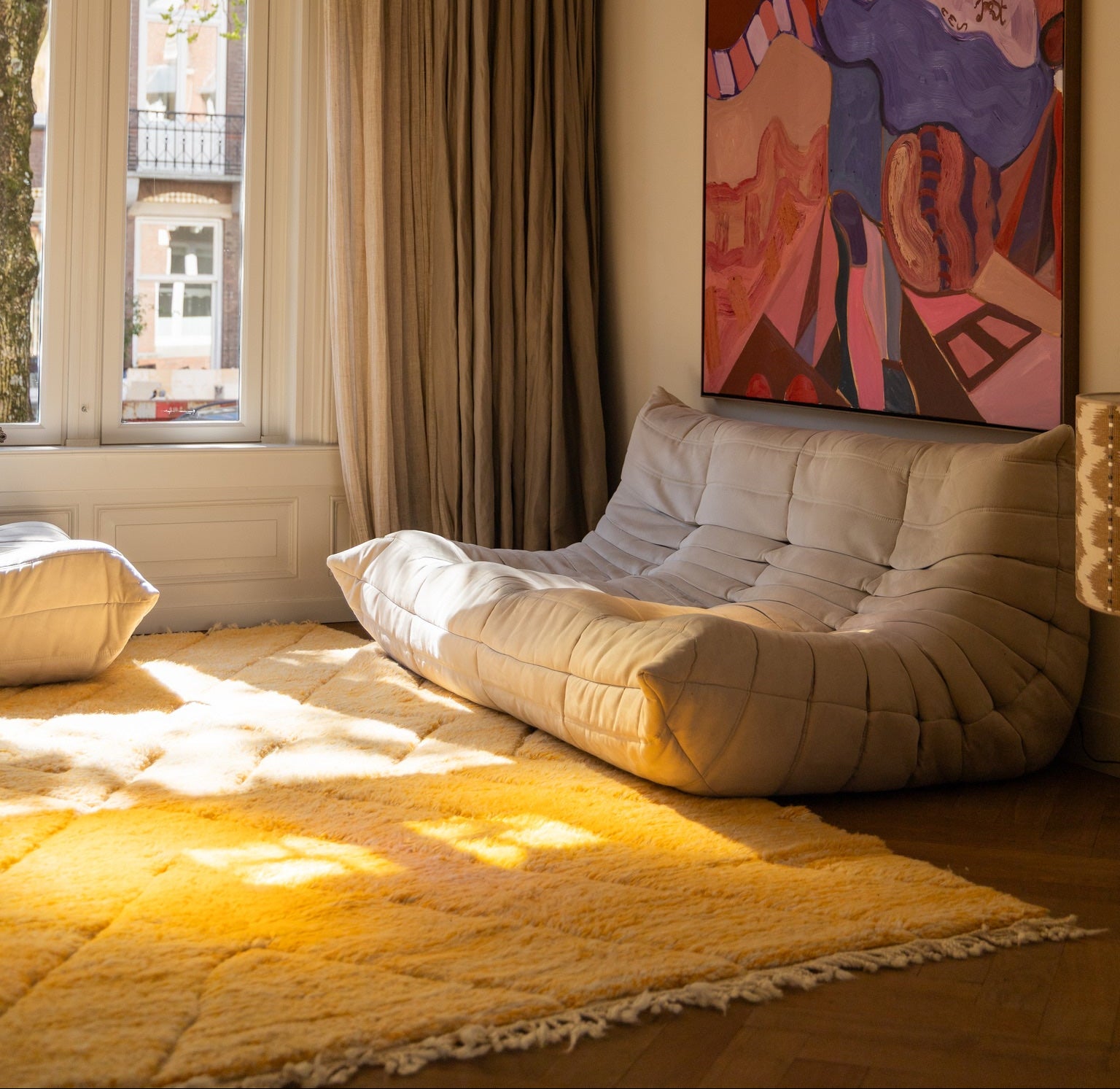 Fluffy Woven Rug Biha
