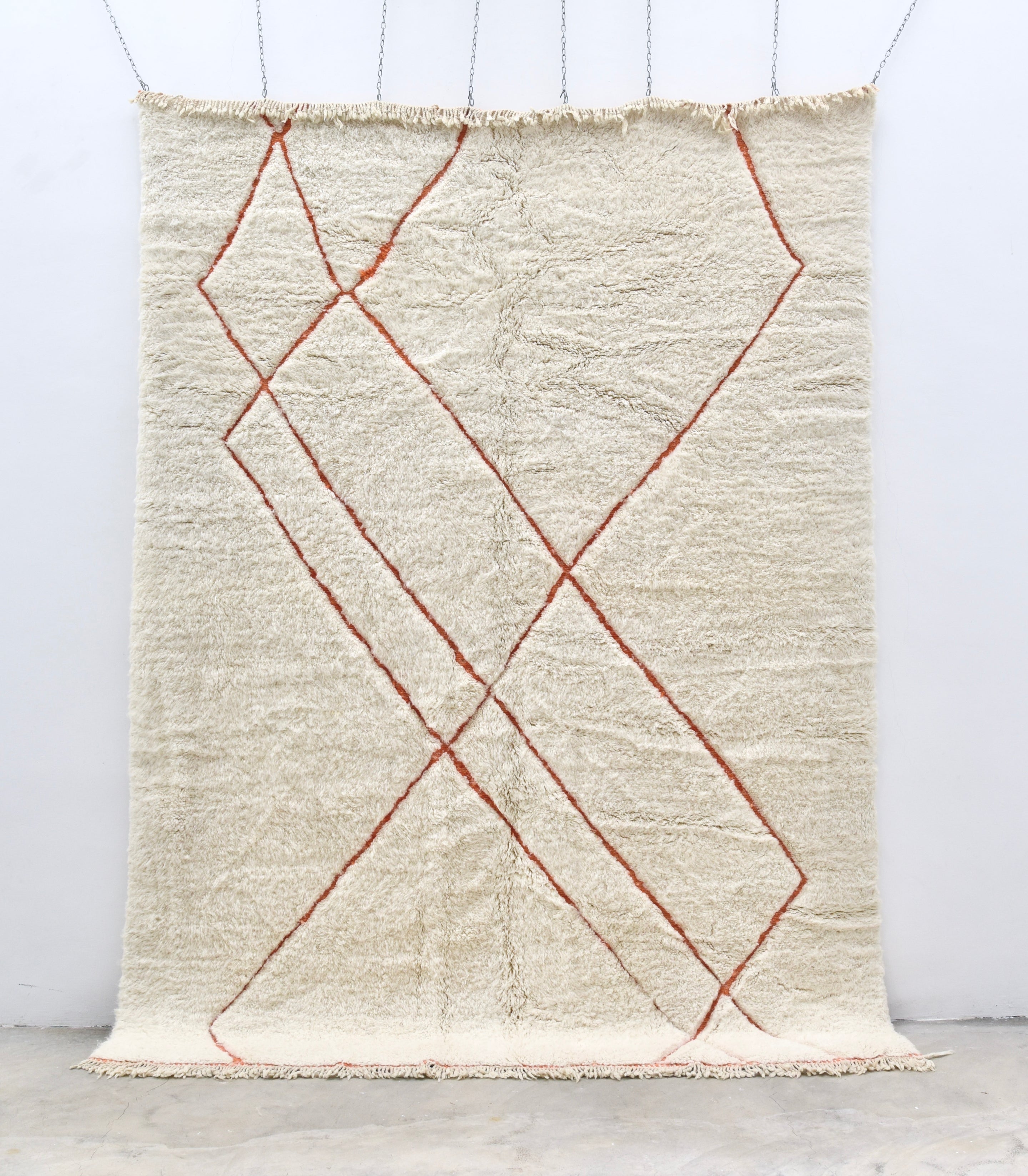 Fluffy Woven Rug Hafida