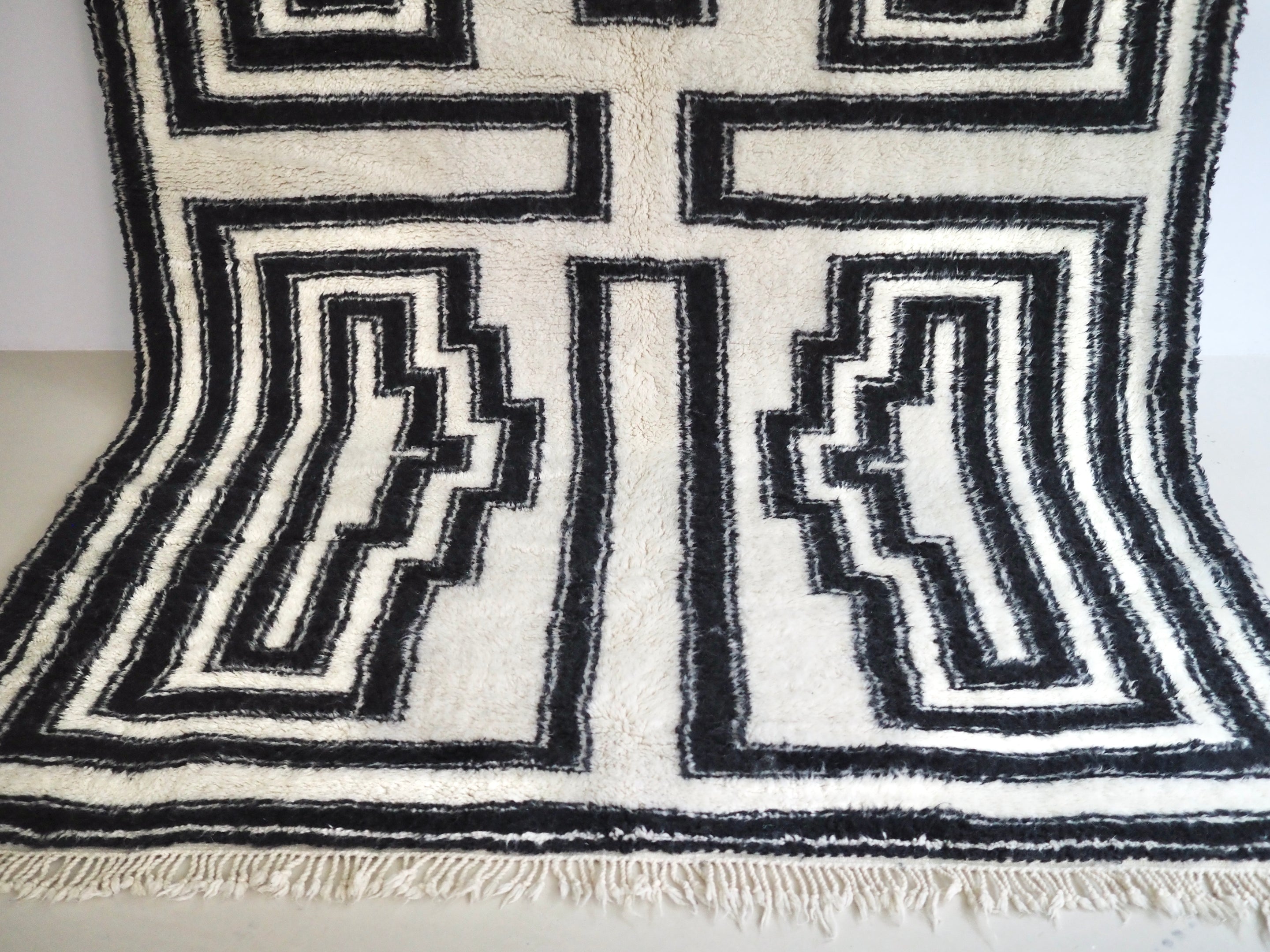 Fluffy Woven Rug Tamghart