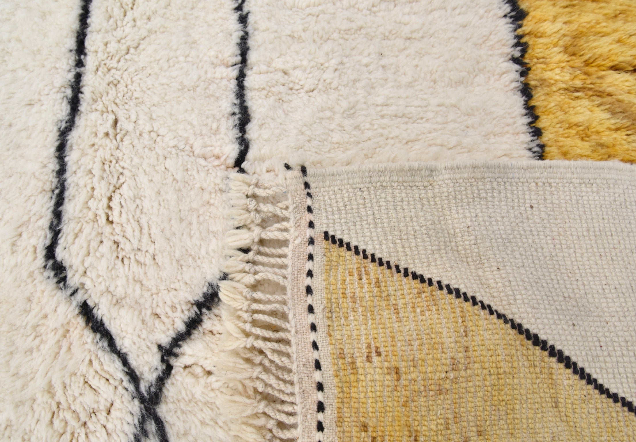 Fluffy Woven Rug Zinba