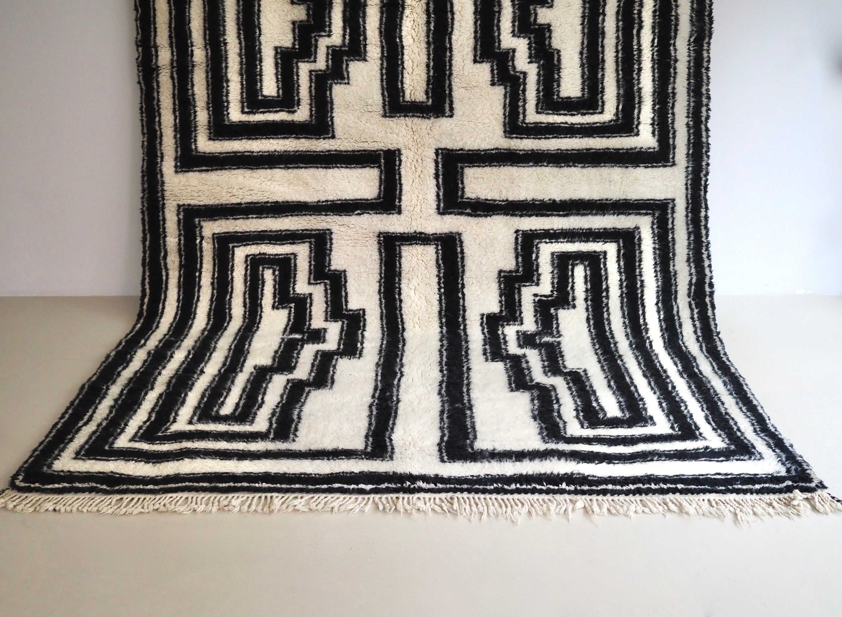 Fluffy Woven Rug Tamghart