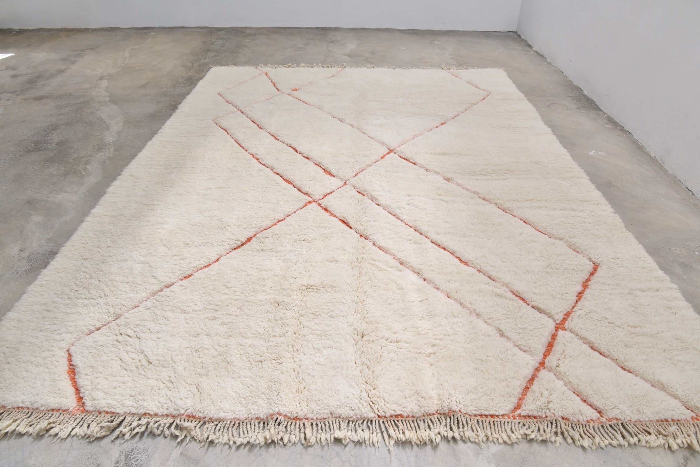 Fluffy Woven Rug Hafida