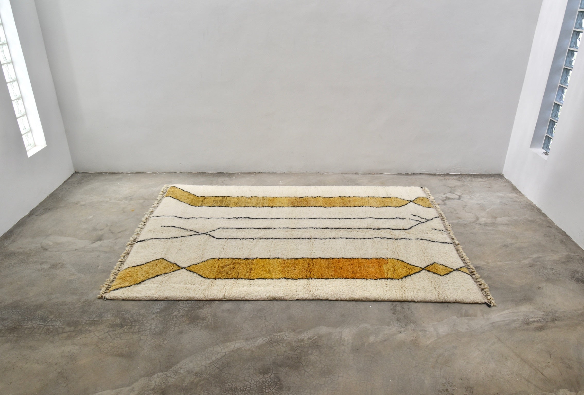 Fluffy Woven Rug Zinba