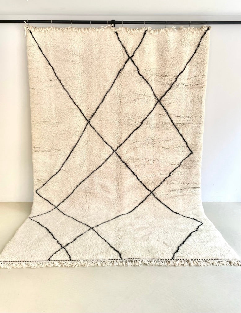 Fluffy Woven Rug Hafida