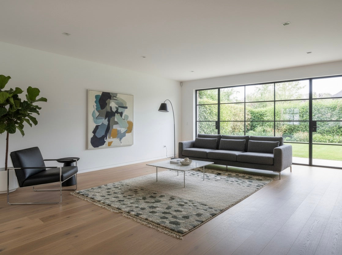 Fluffy Woven Rug Tizizua