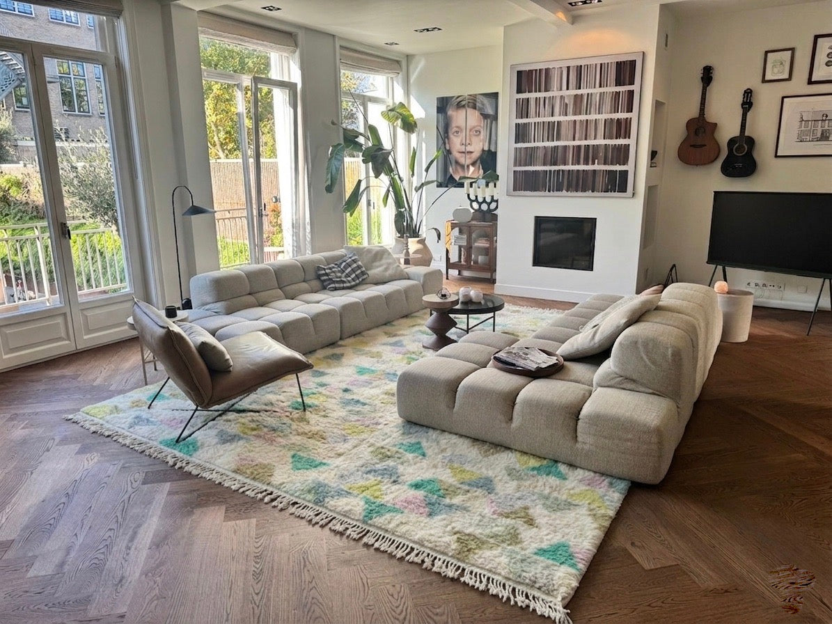 Fluffy Woven Rug Mina