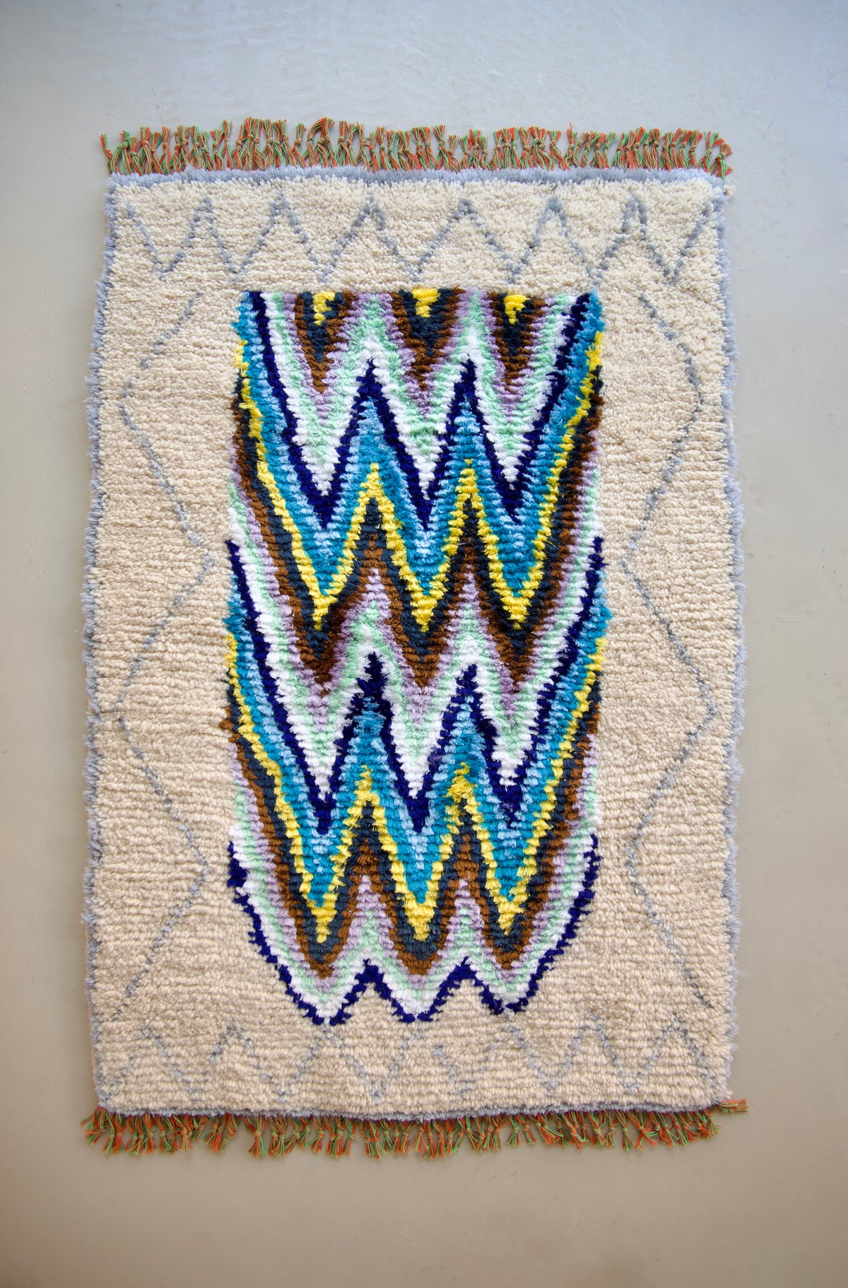 Fluffy Woven Rug Fatima