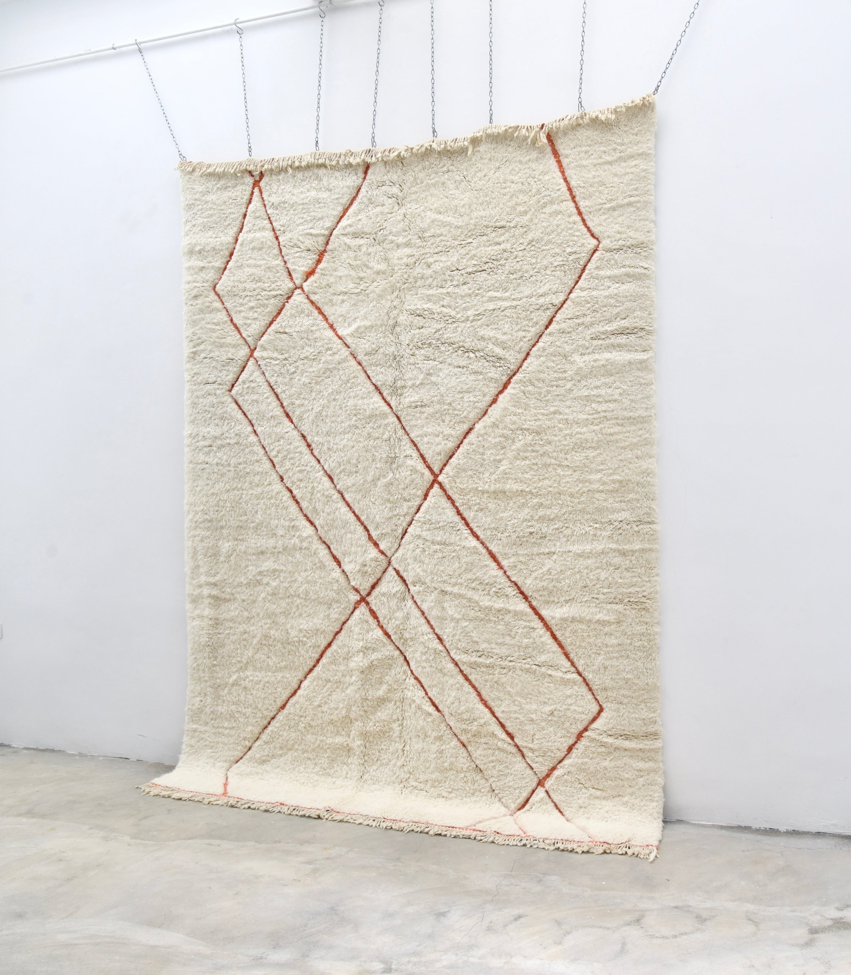 Fluffy Woven Rug Hafida