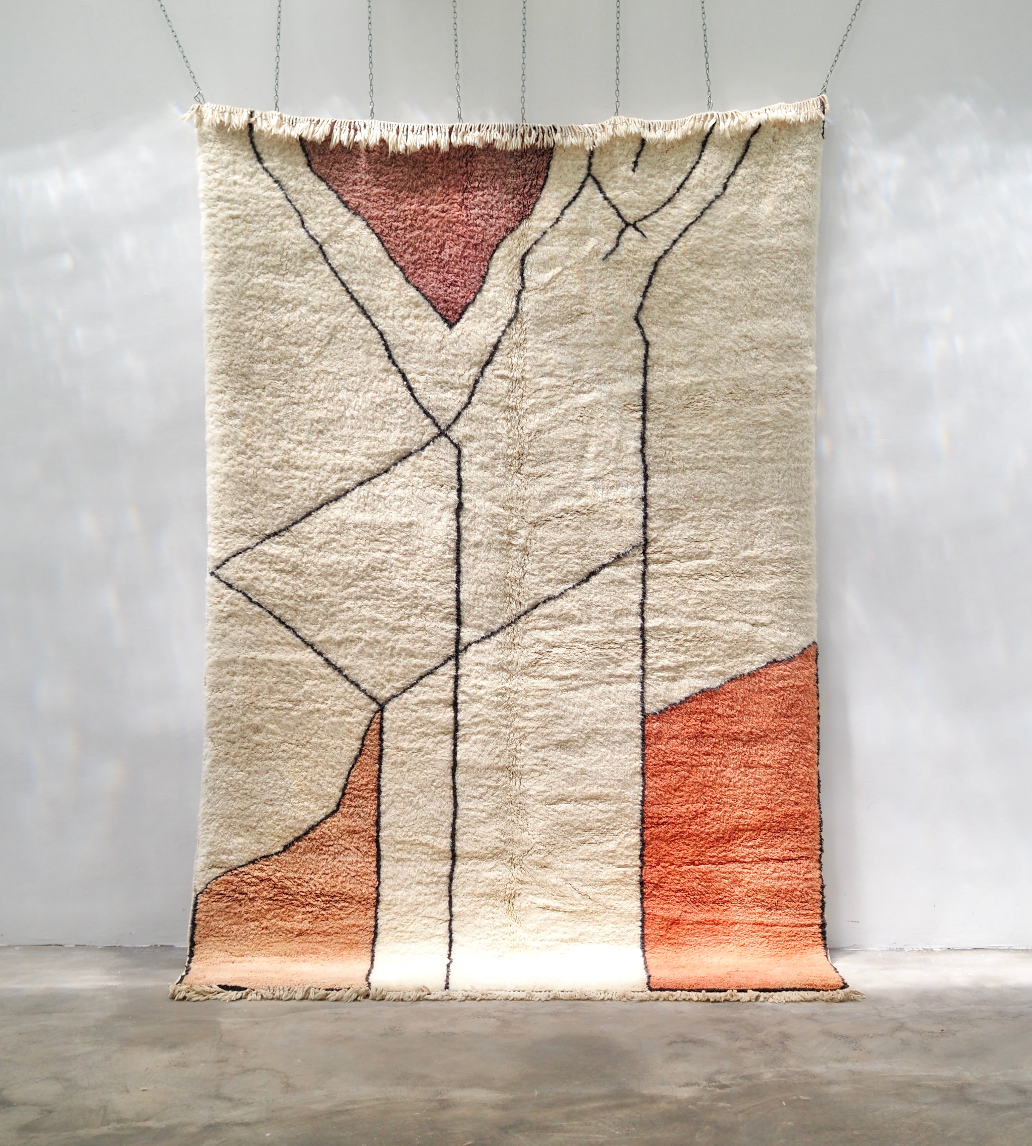 Fluffy Woven Rug Fattih – The Weavery Shop