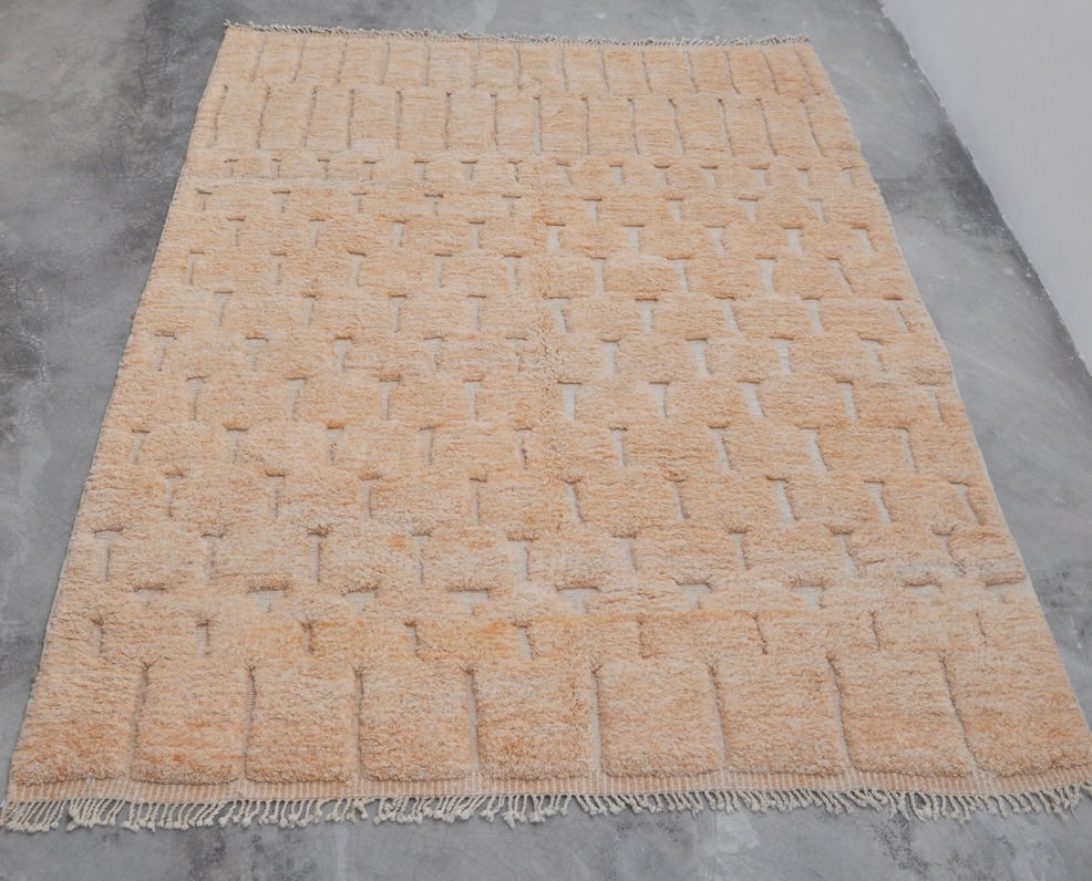 Fluffy Woven Rug Fadma