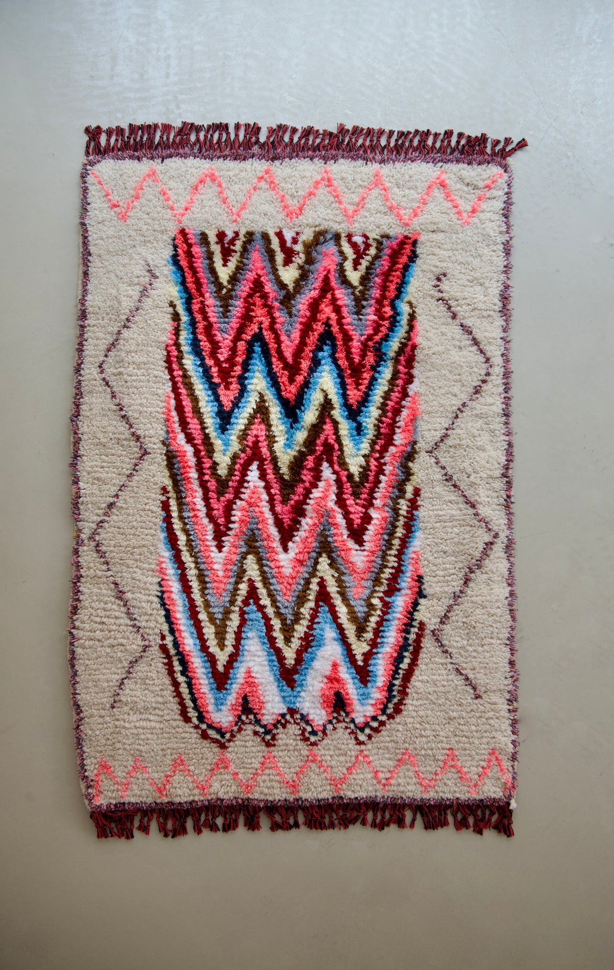 Fluffy Woven Rug Fatima
