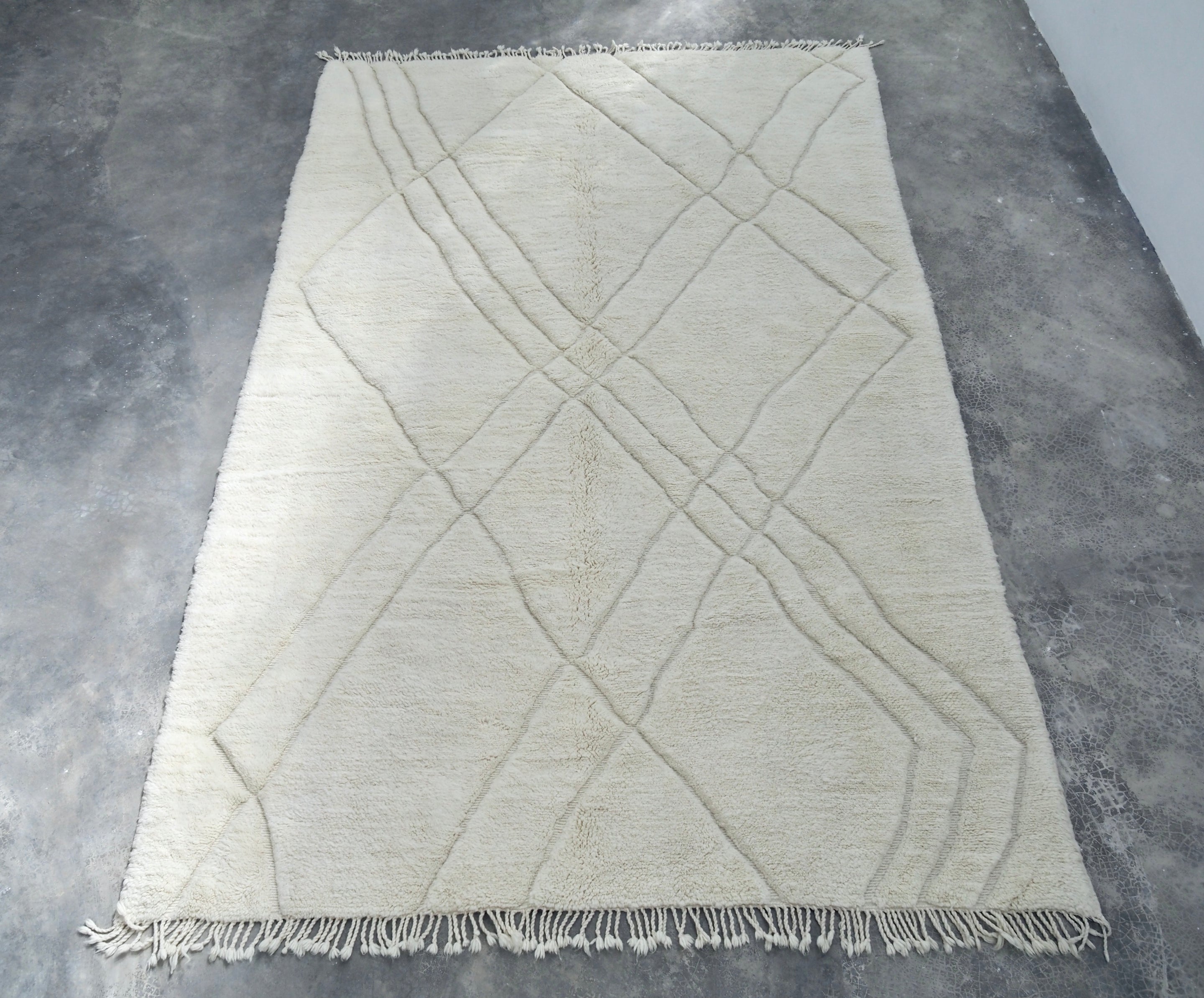 Fluffy Woven Rug Ziri