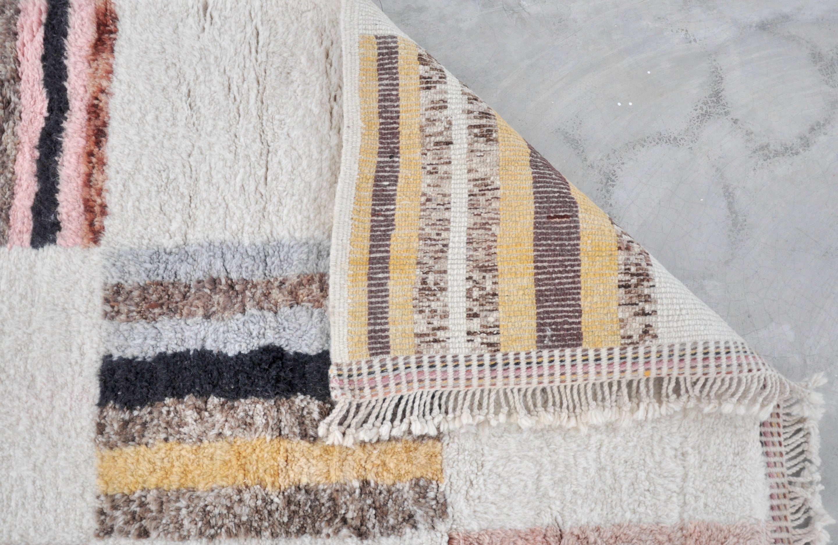 Fluffy Woven Rug Ghadija