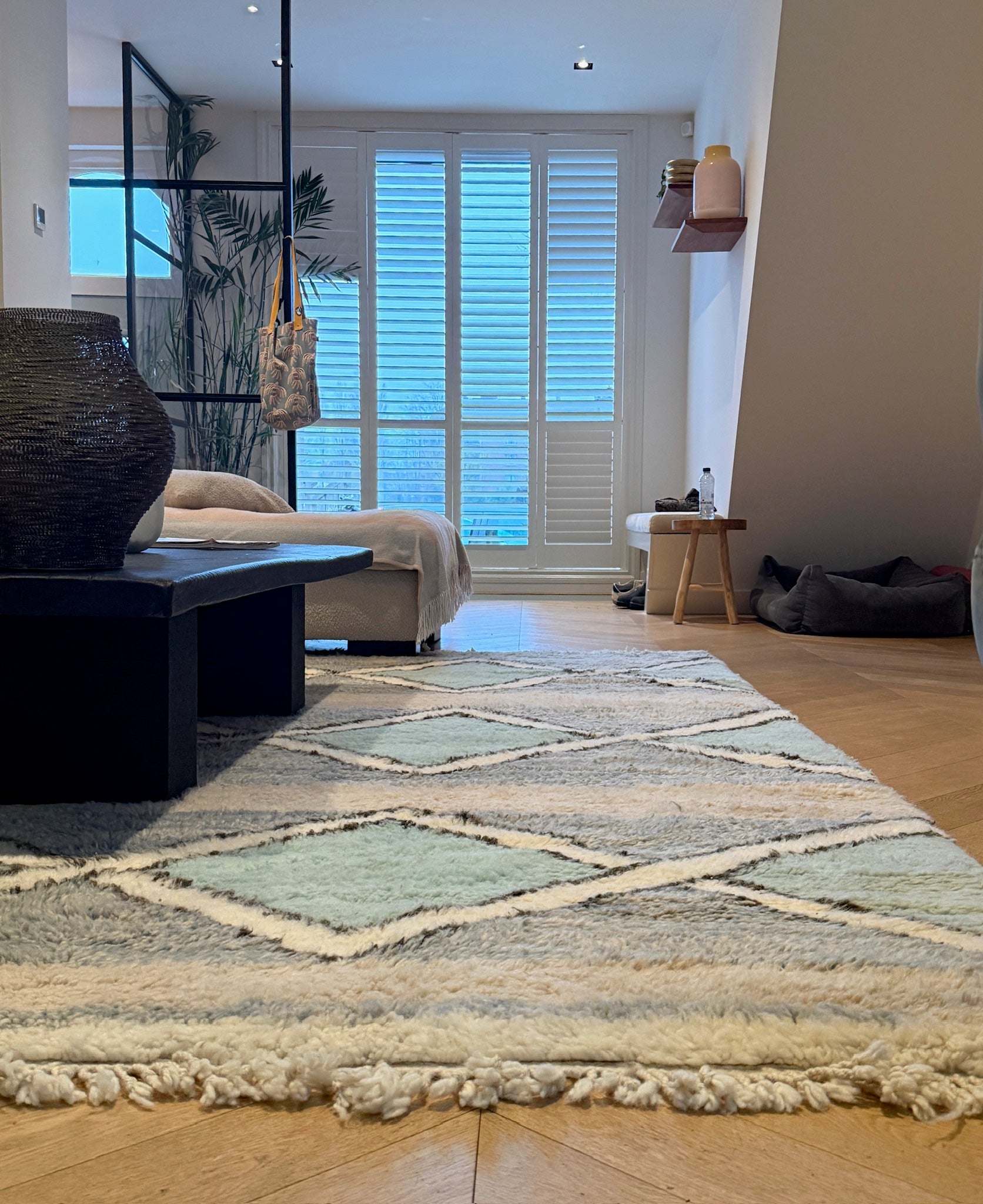 Fluffy Woven Rug Taslemt