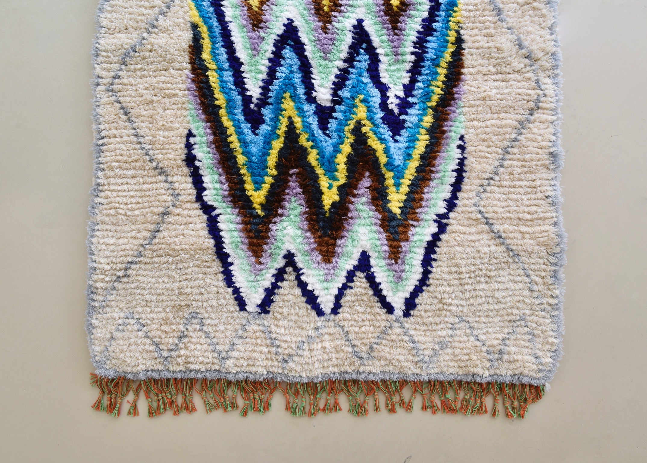 Fluffy Woven Rug Fatima