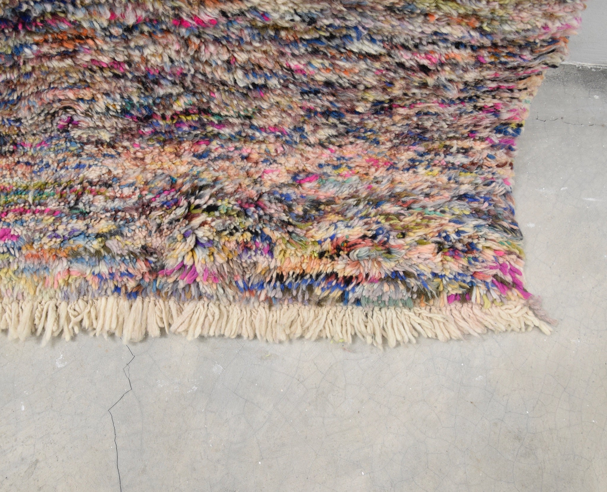 Fluffy Woven Rug Mouna2