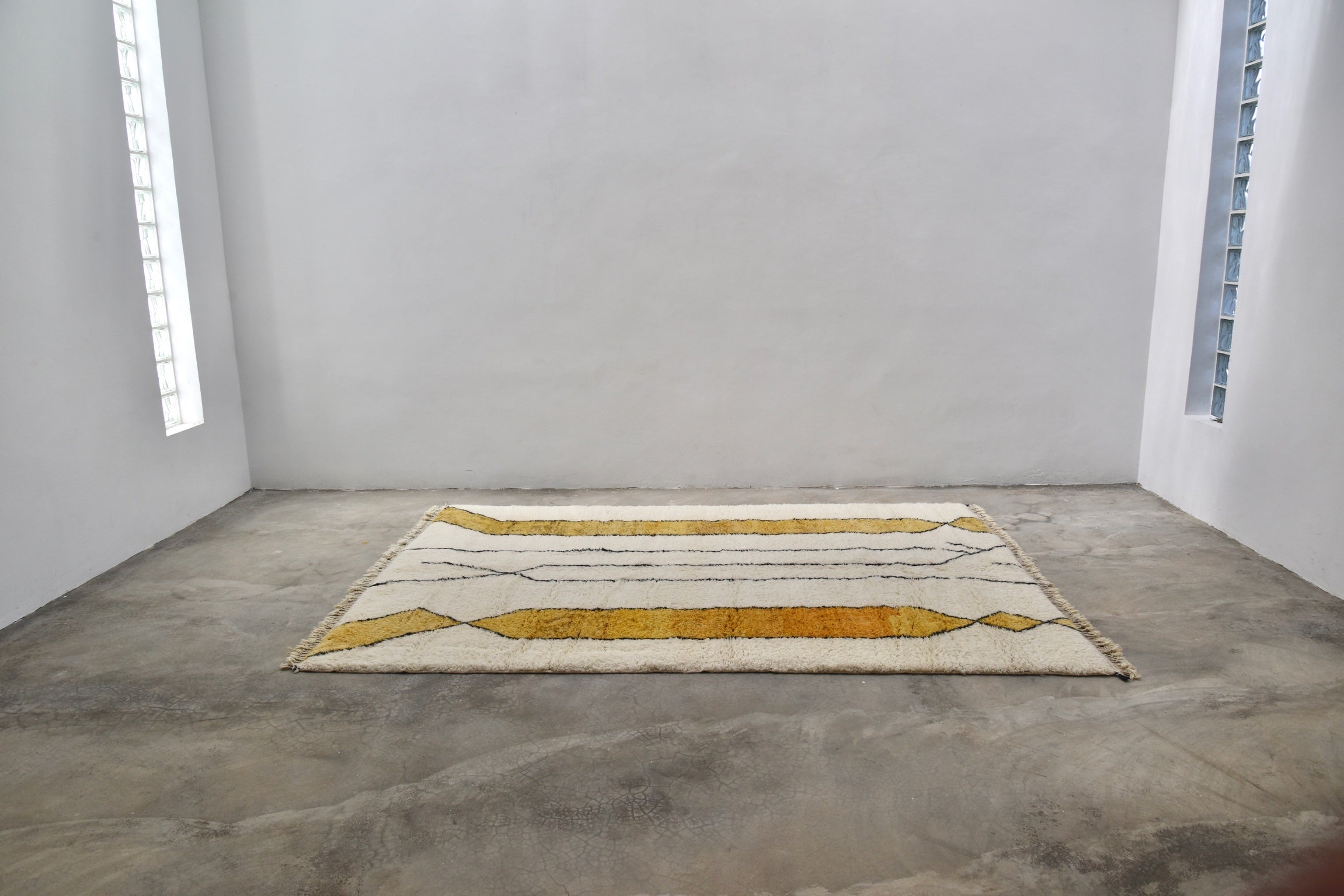 Fluffy Woven Rug Zinba