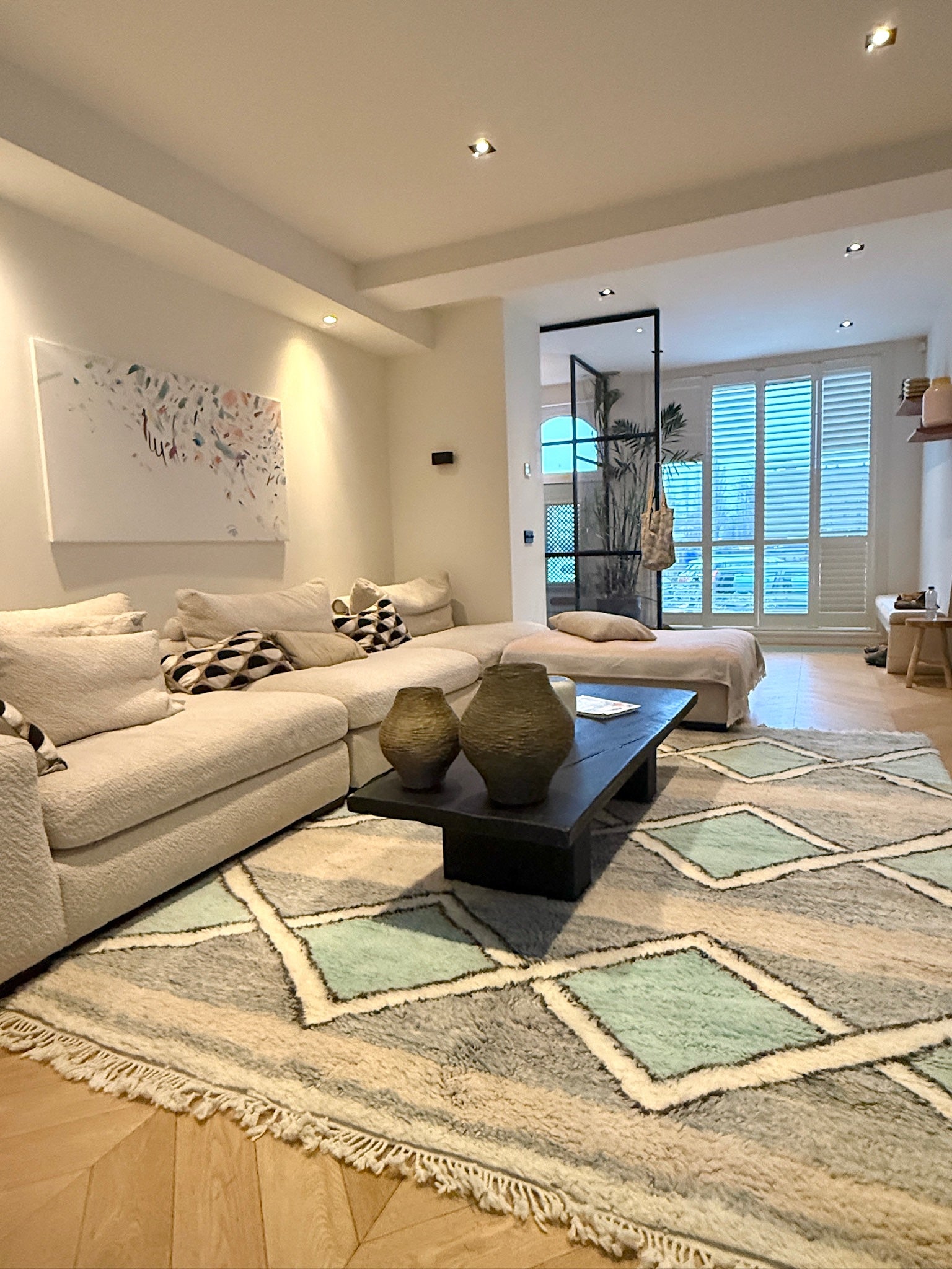 Fluffy Woven Rug Taslemt