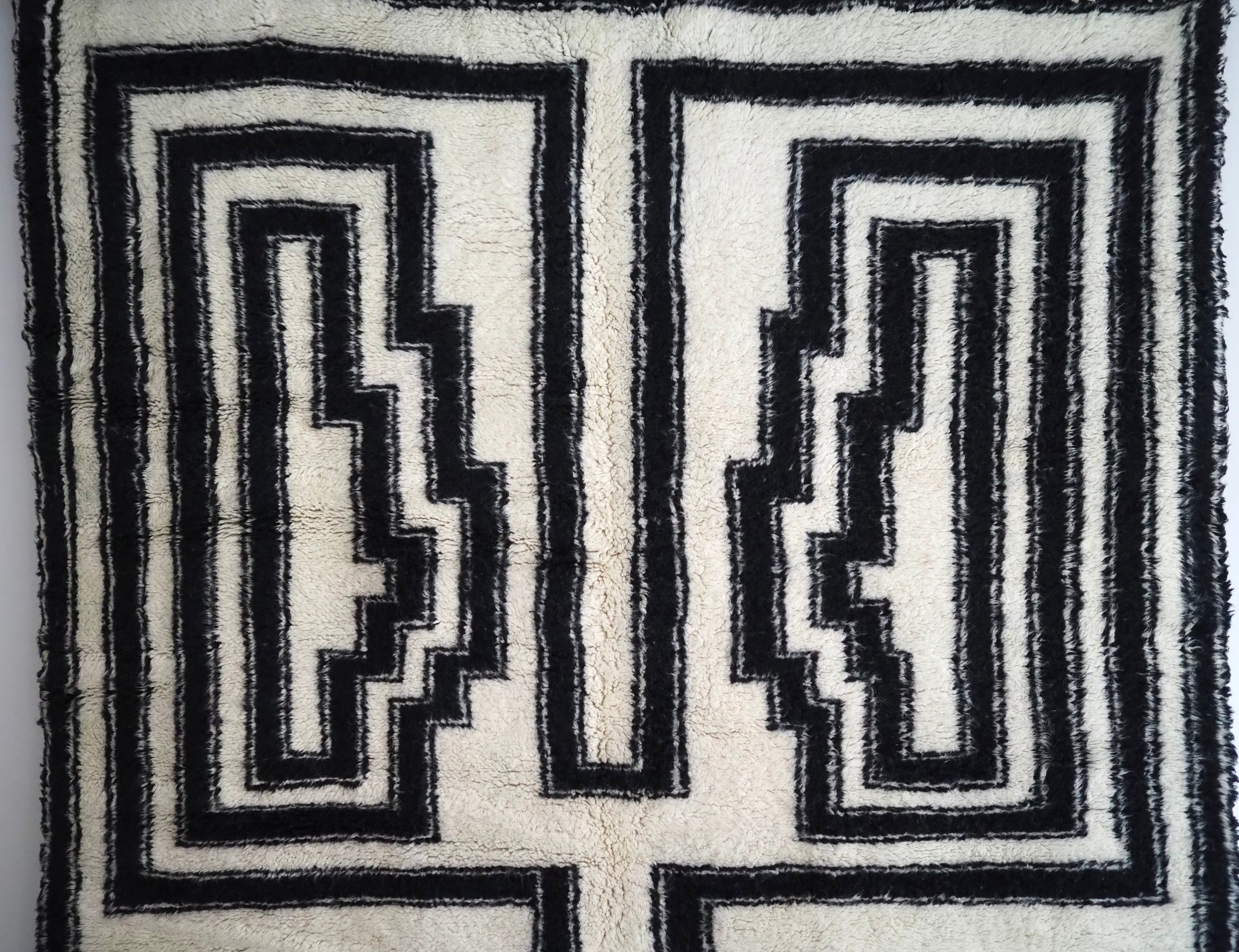 Fluffy Woven Rug Tamghart