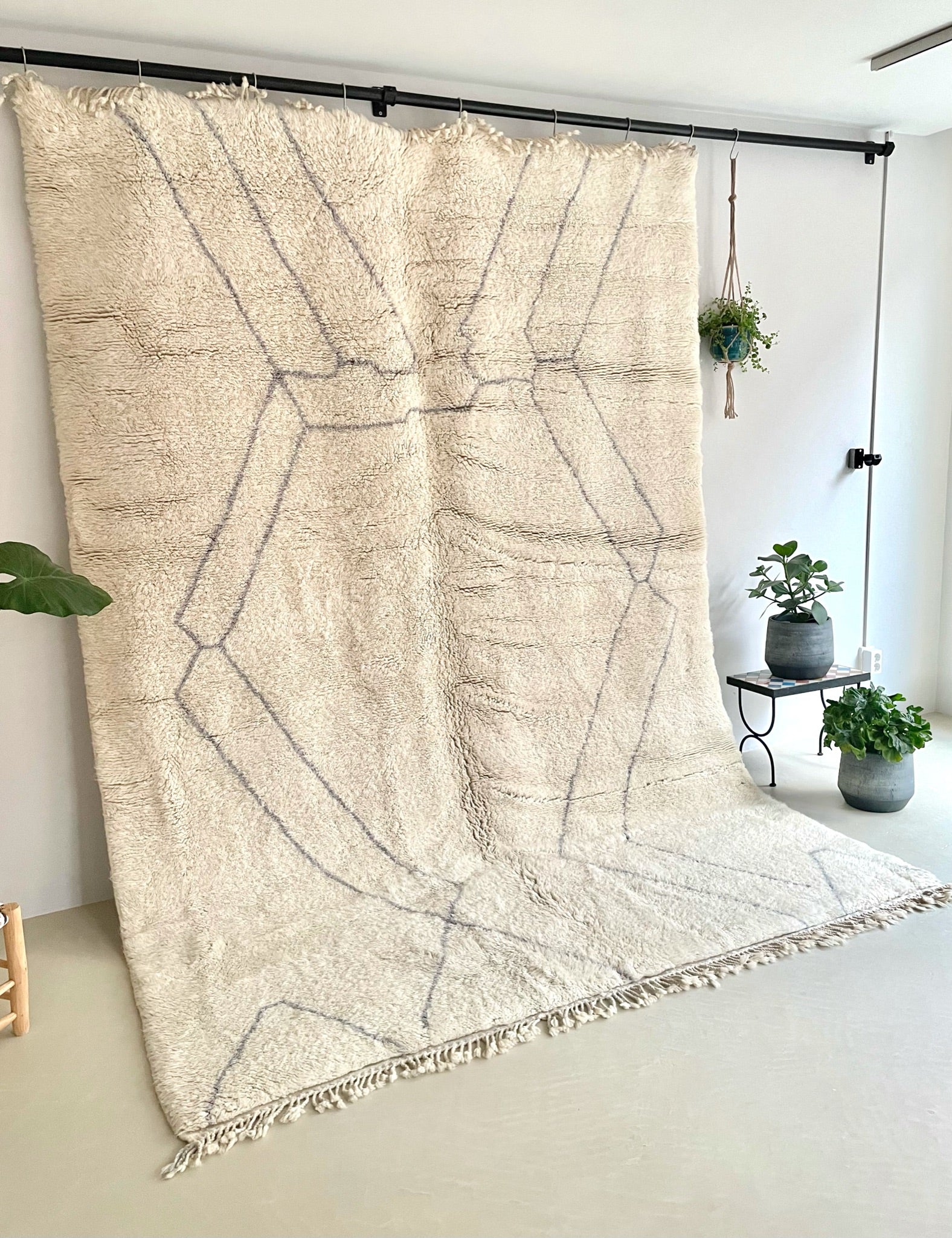 Fluffy Woven Rug Itto