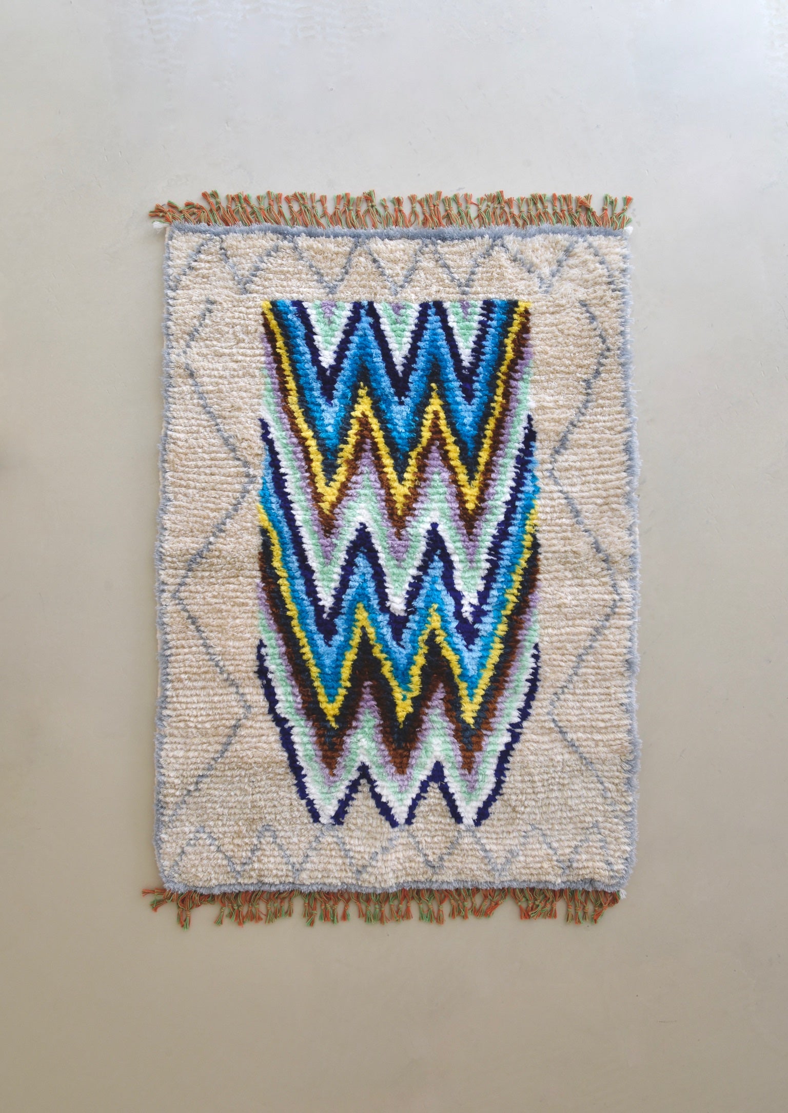 Fluffy Woven Rug Fatima