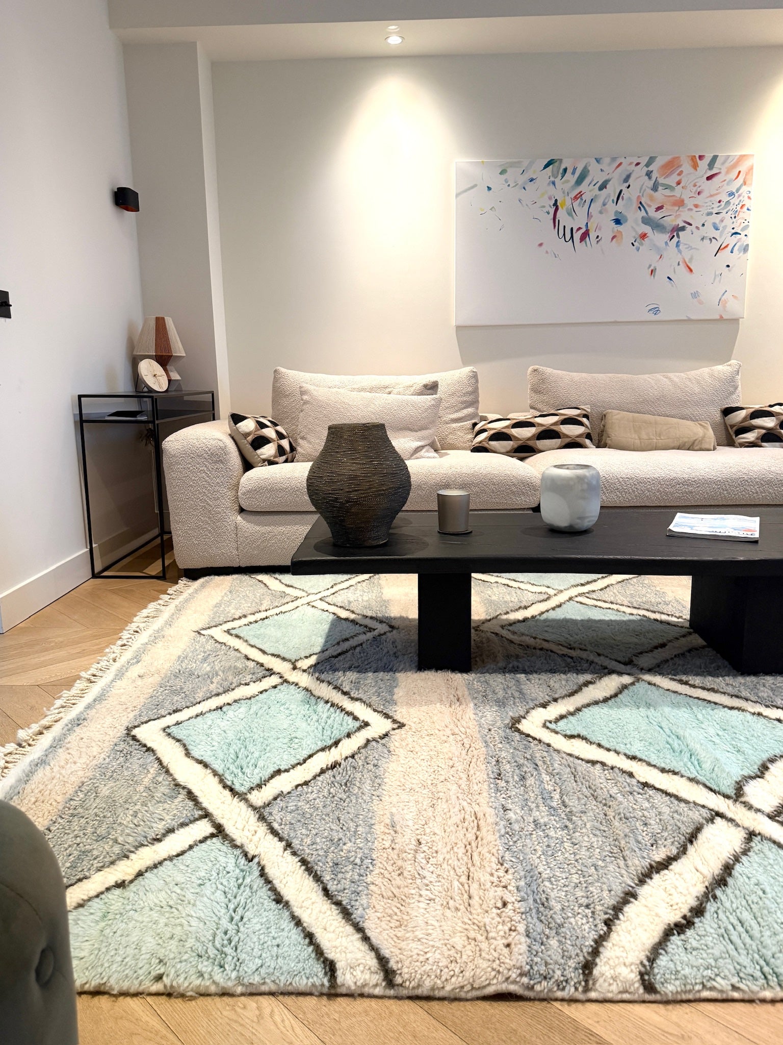 Fluffy Woven Rug Taslemt