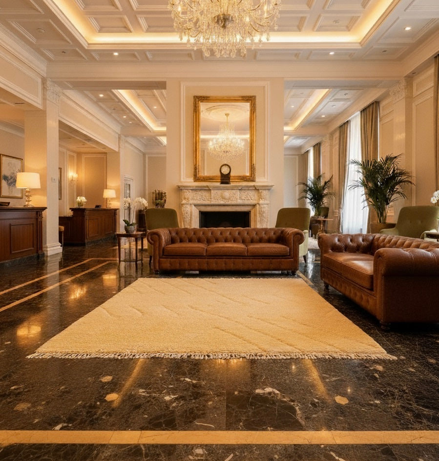 Fluffy Woven Rug Biha