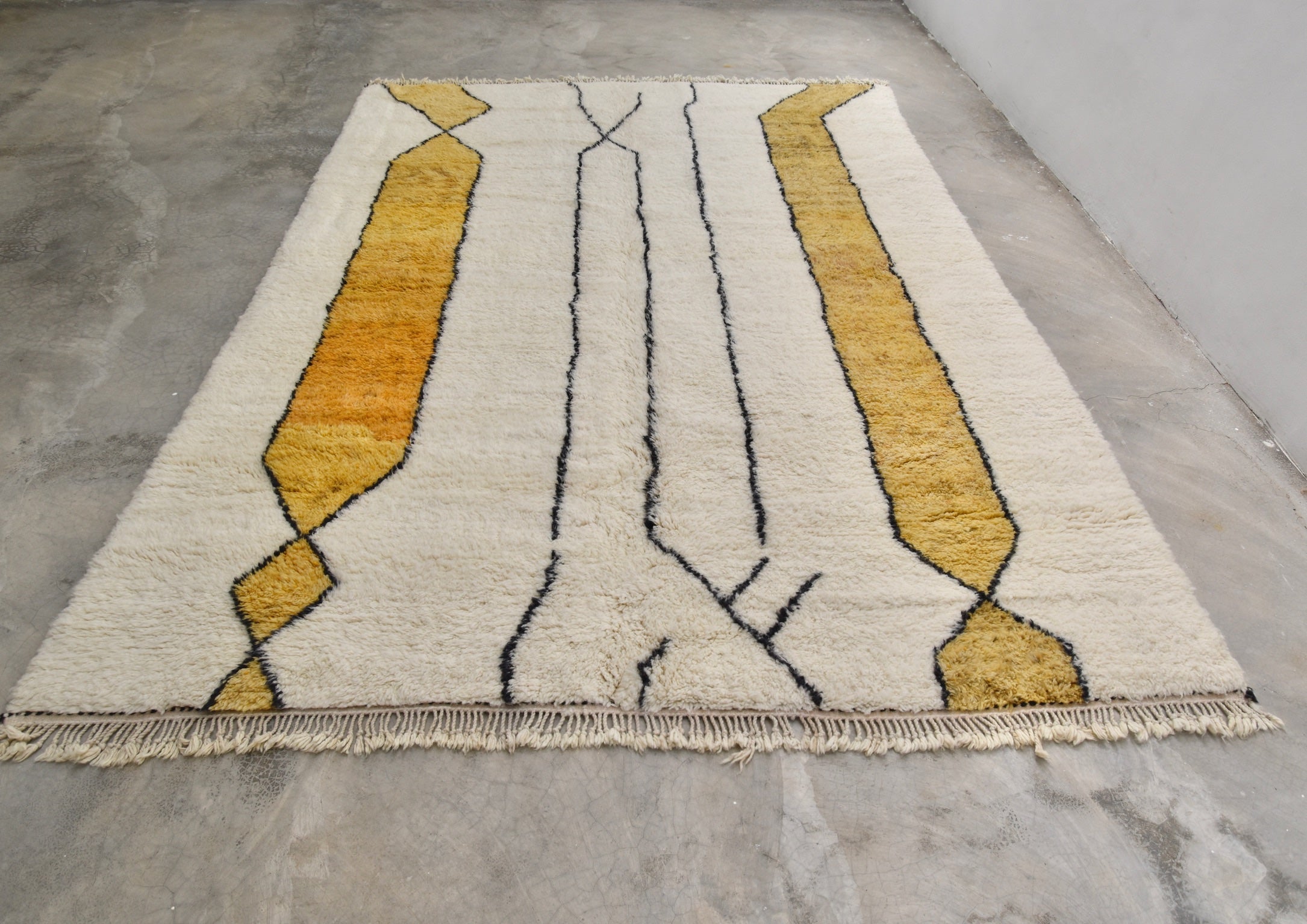 Fluffy Woven Rug Zinba