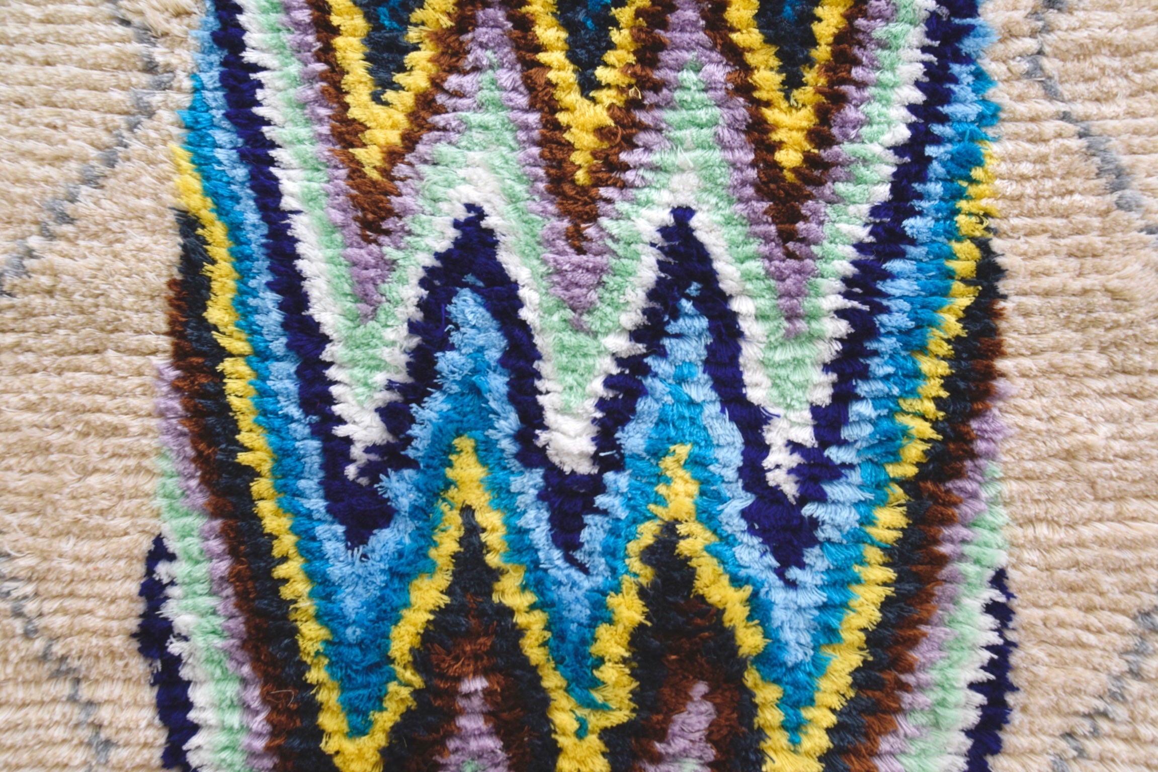 Fluffy Woven Rug Fatima