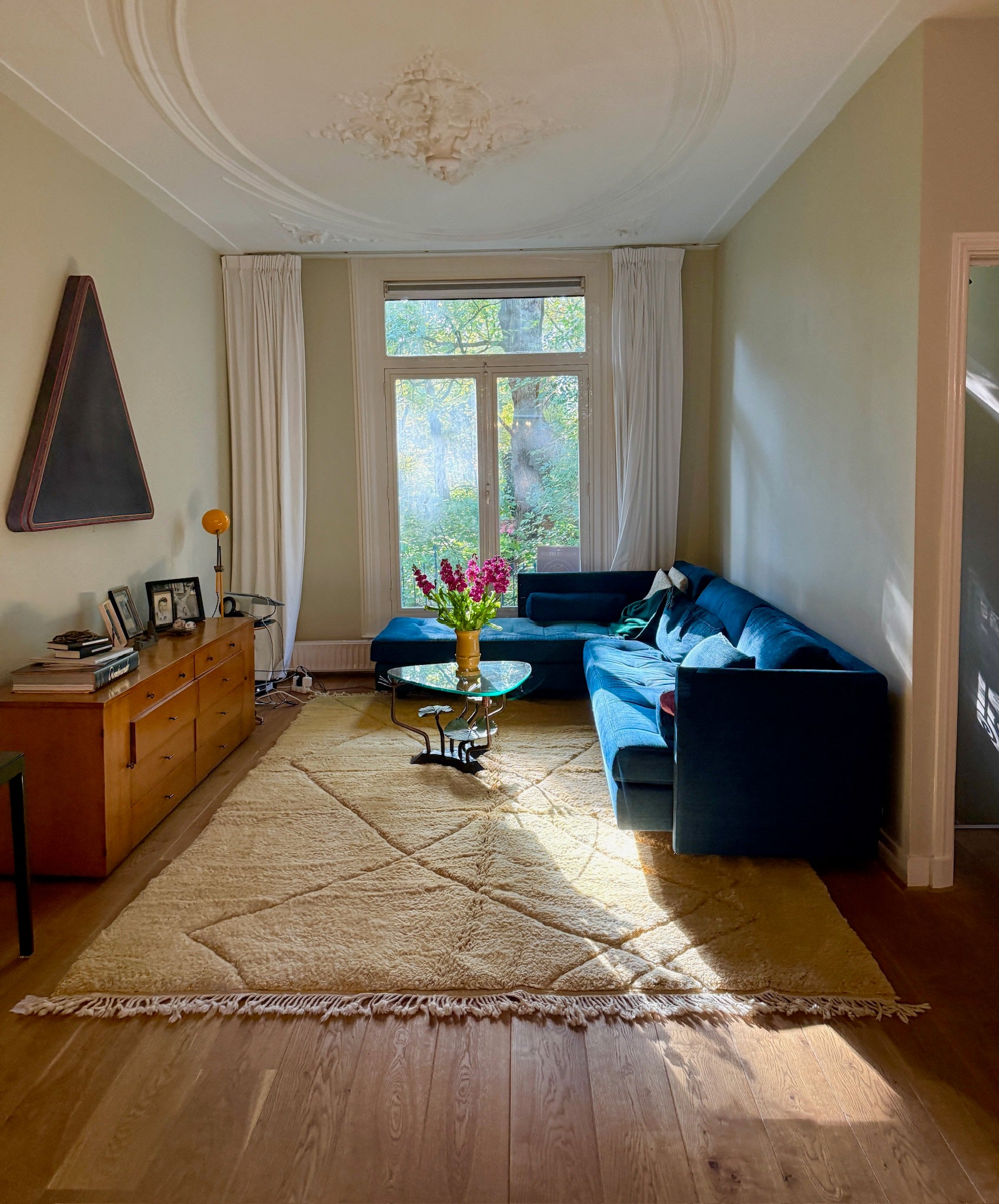 Fluffy Woven Rug Hafida