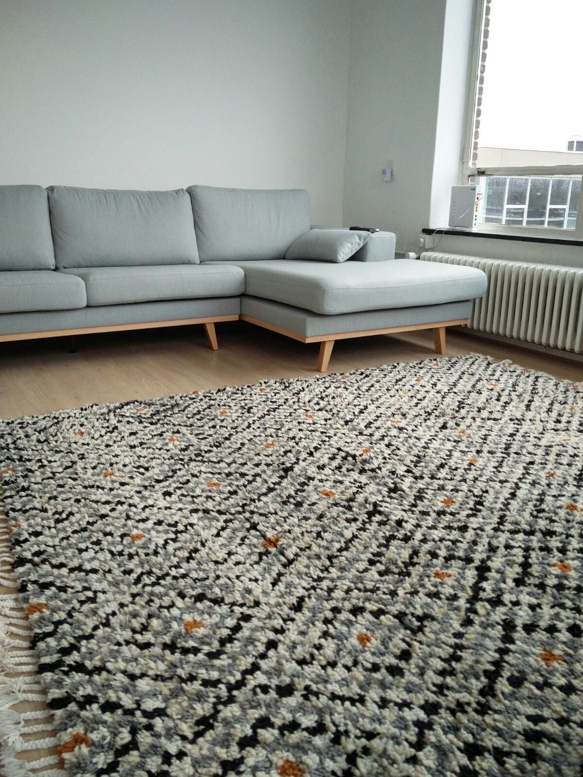 Fluffy Woven Rug Fatima