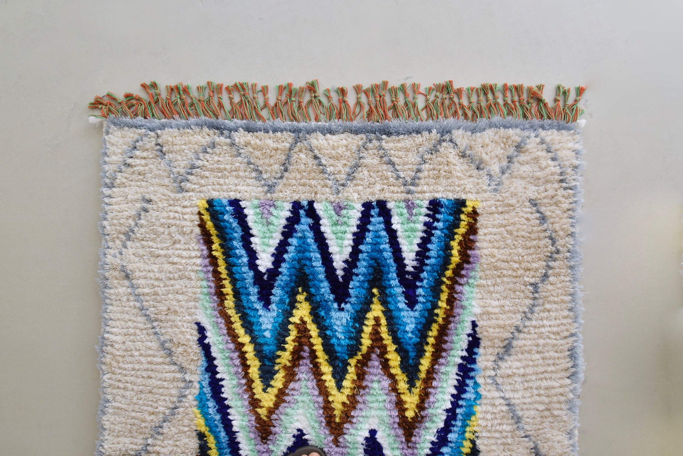 Fluffy Woven Rug Fatima