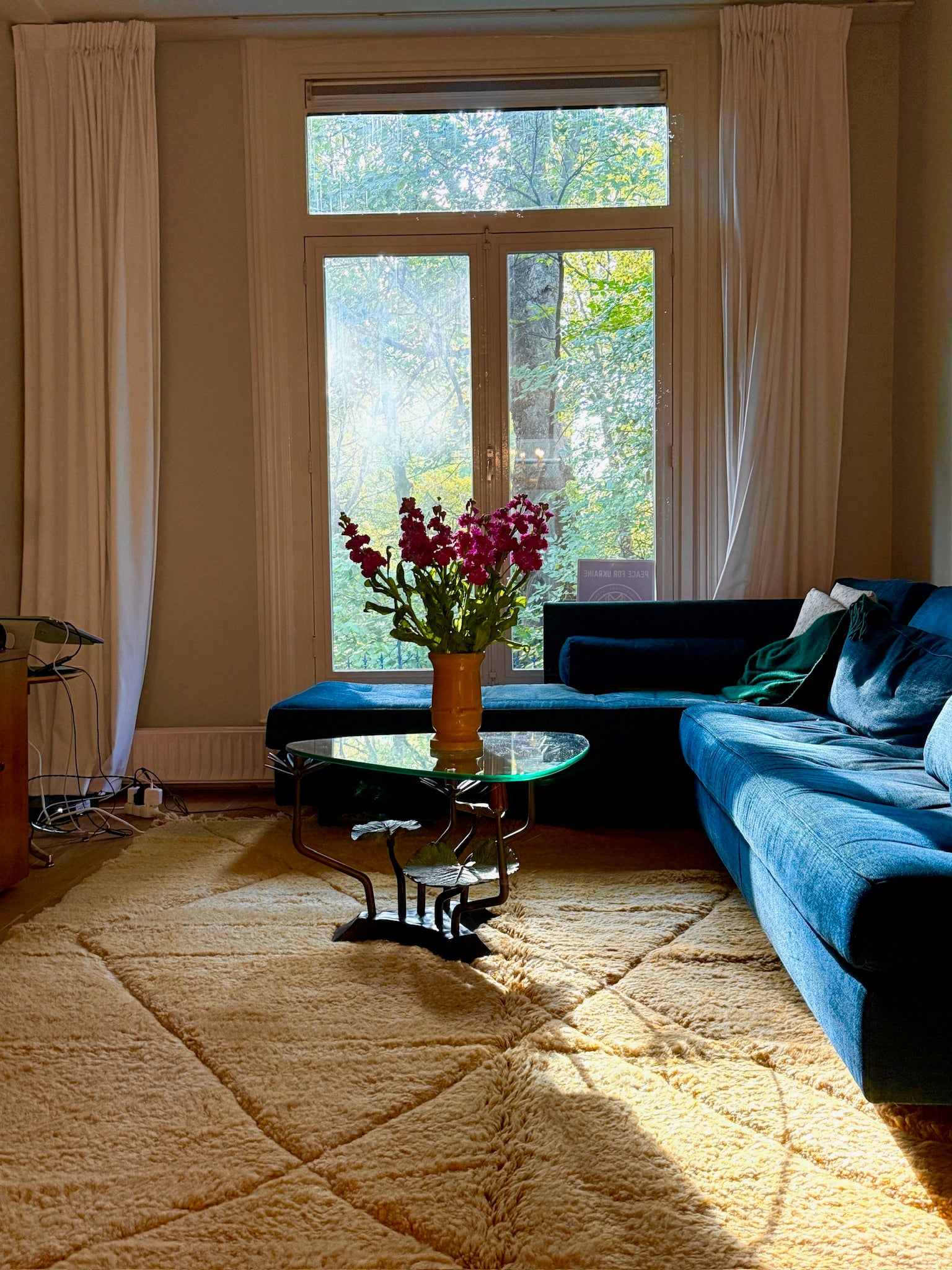 Fluffy Woven Rug Hafida