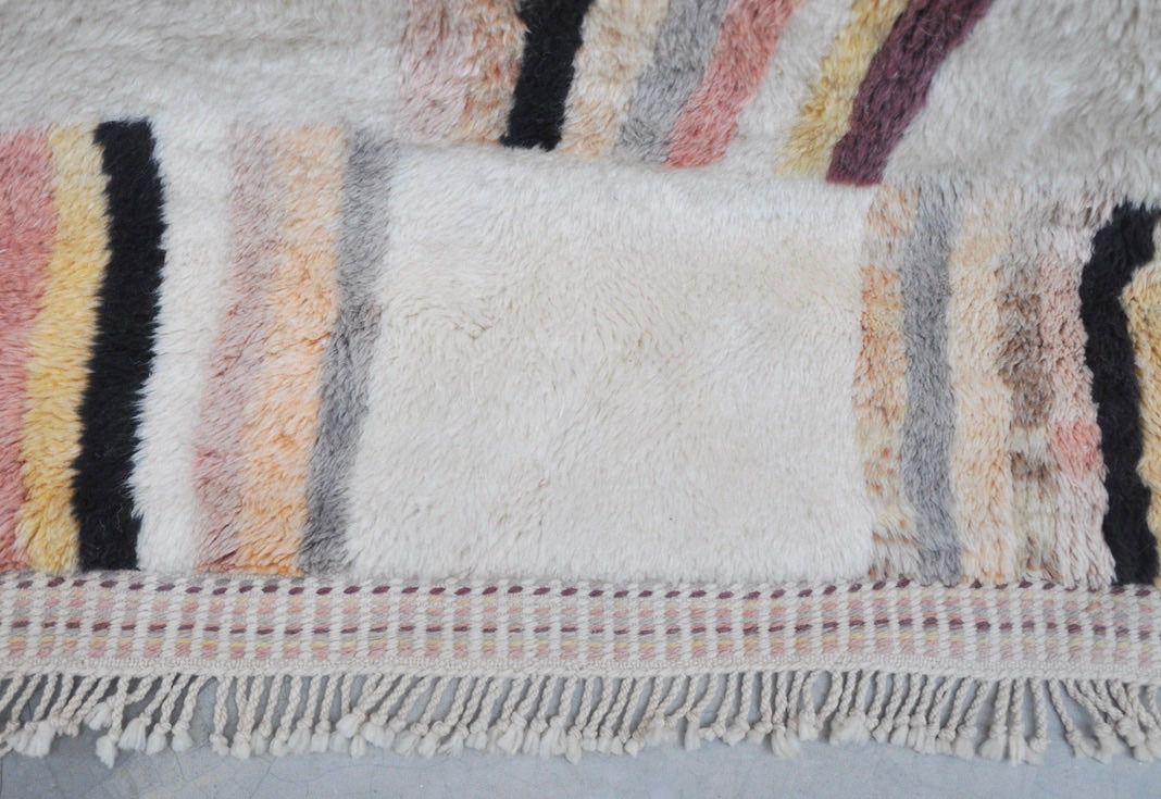 Fluffy Woven Rug Ghadija – The Weavery Shop