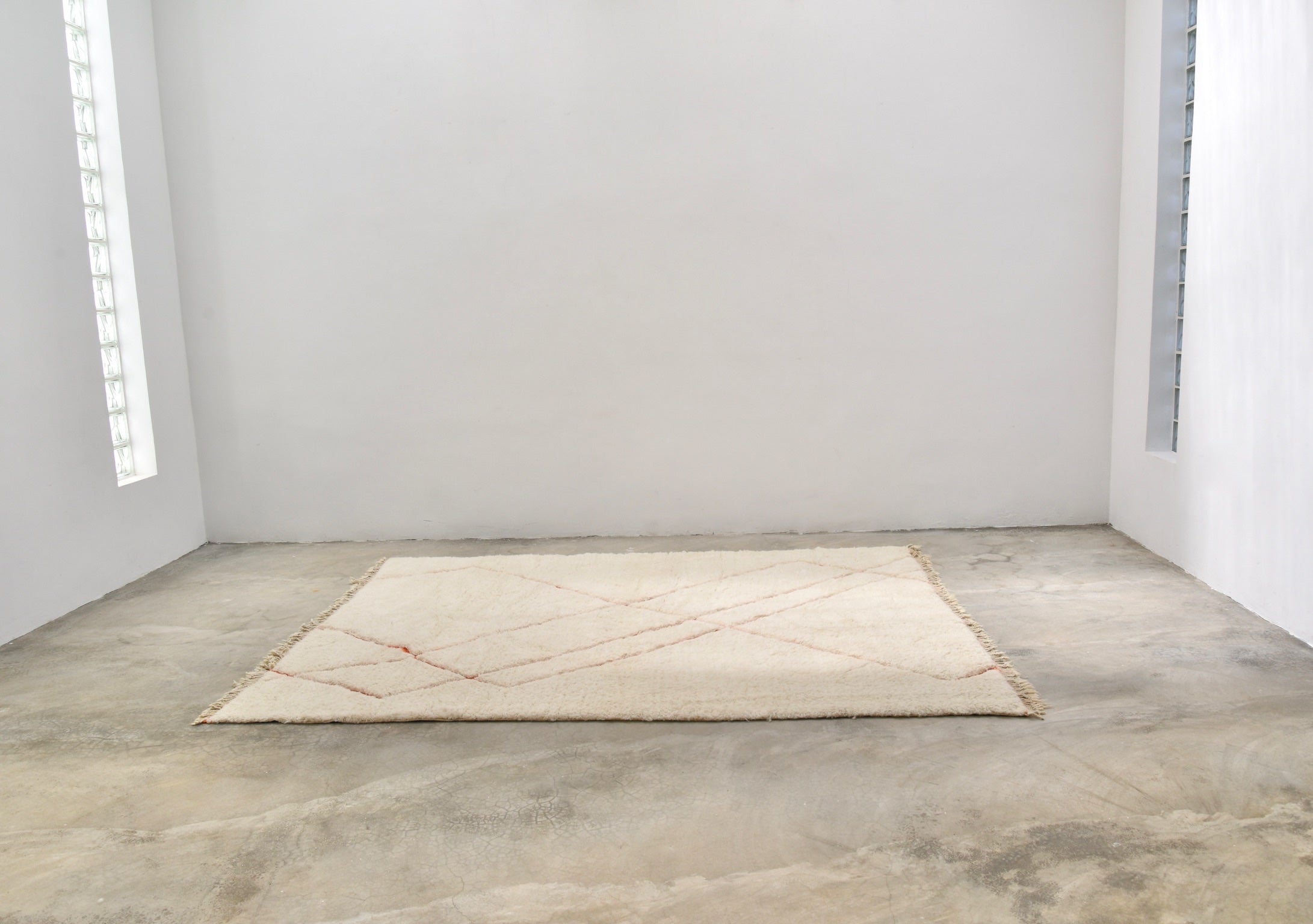 Fluffy Woven Rug Hafida