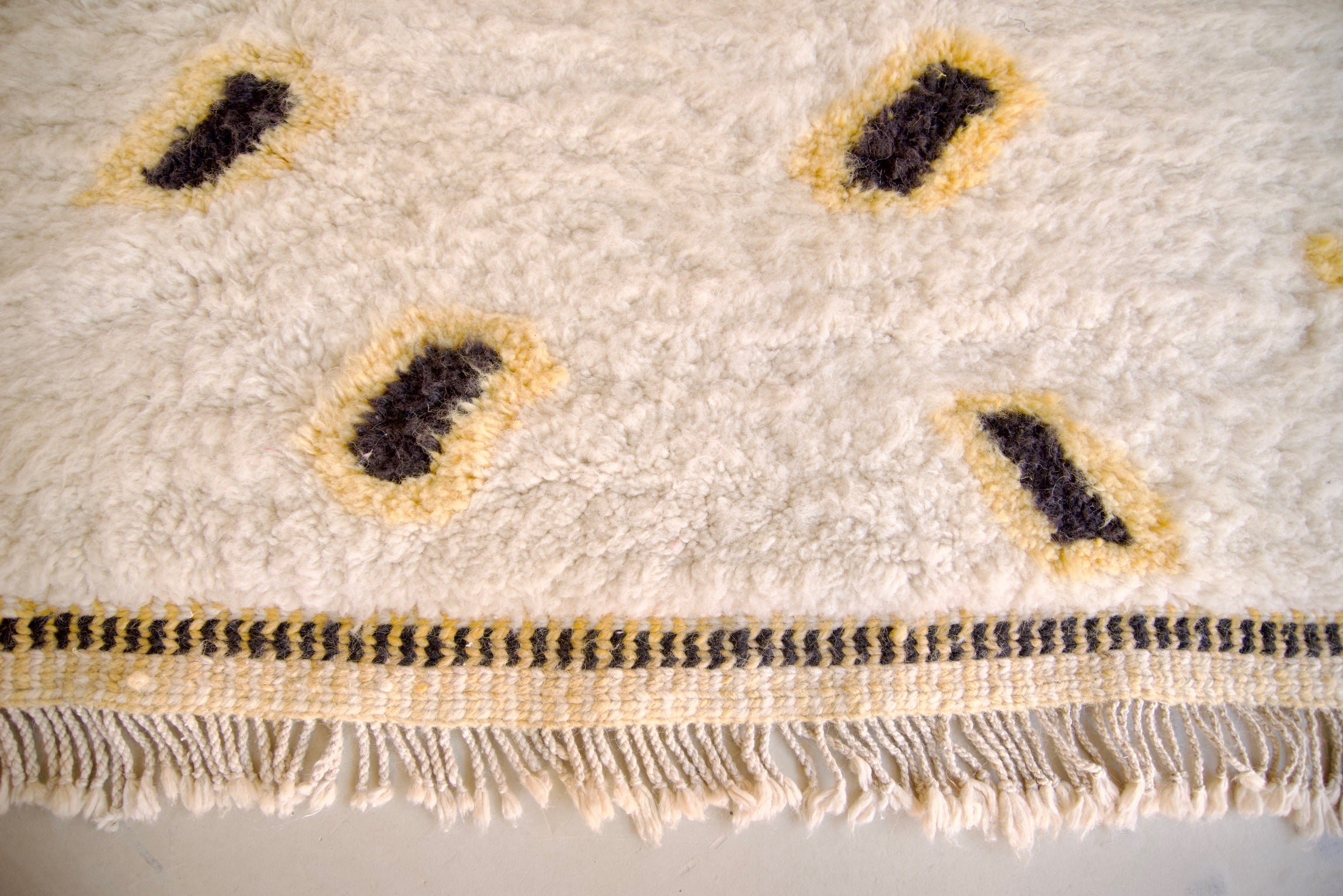 Fluffy Woven Rug Mouna