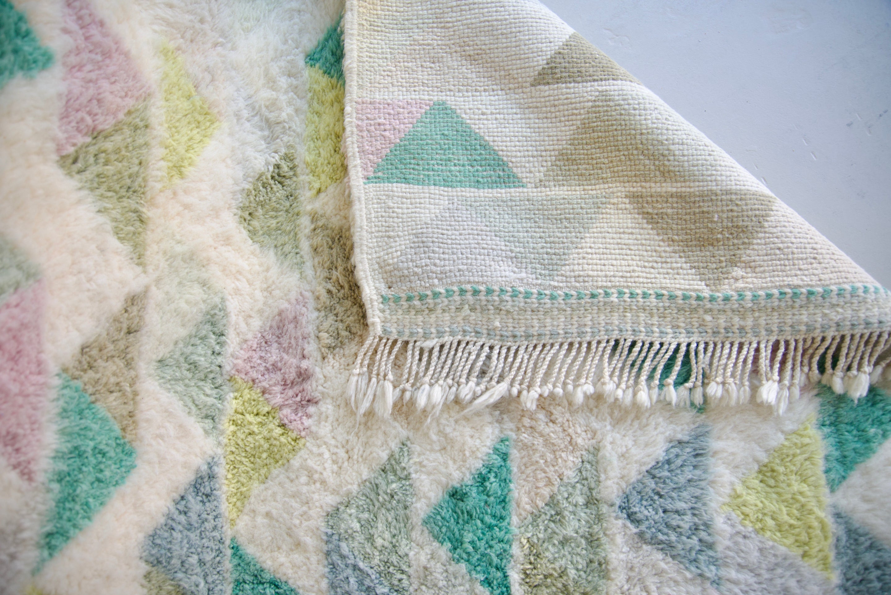 Fluffy Woven Rug Mina