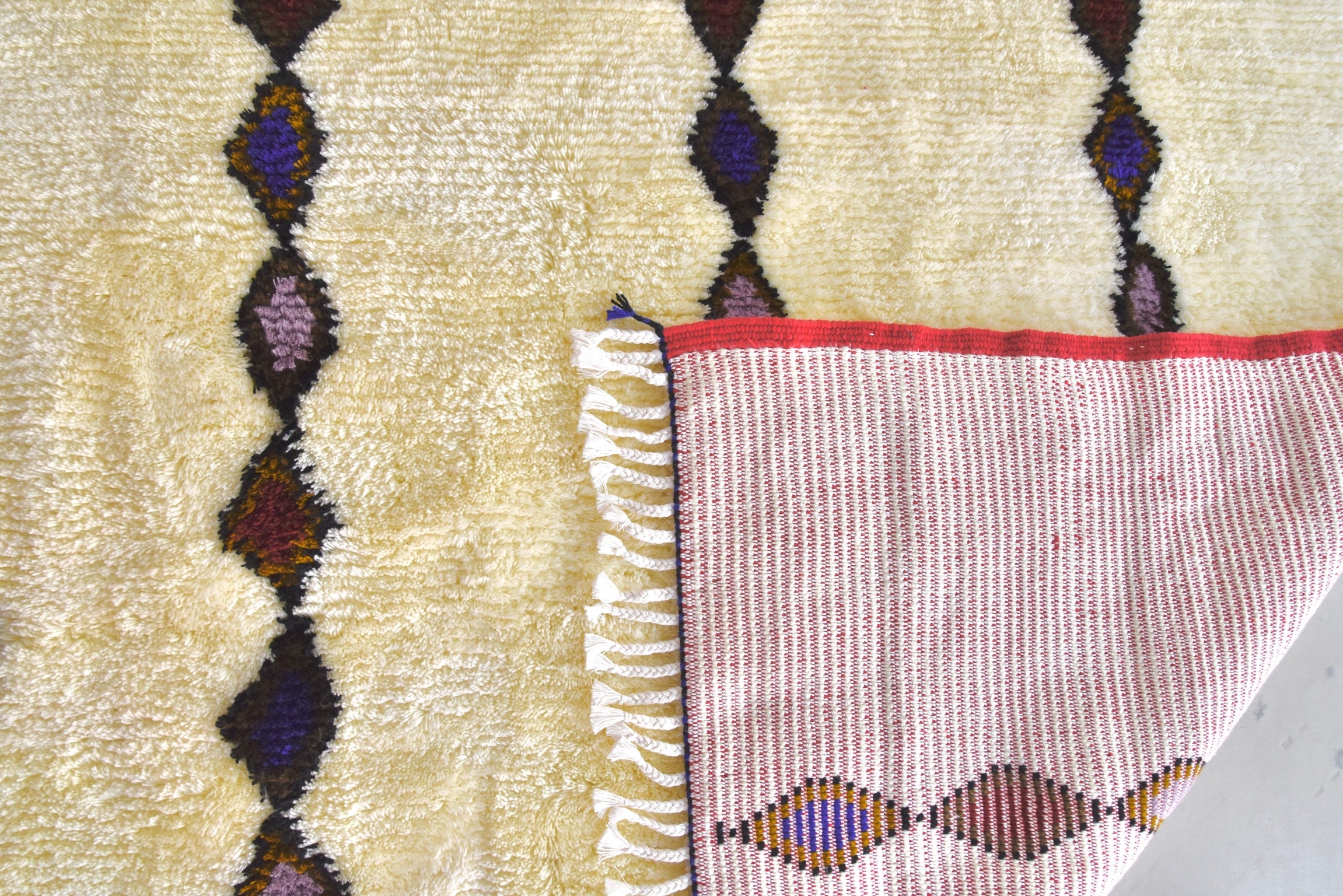 Fluffy Woven Rug Fatima