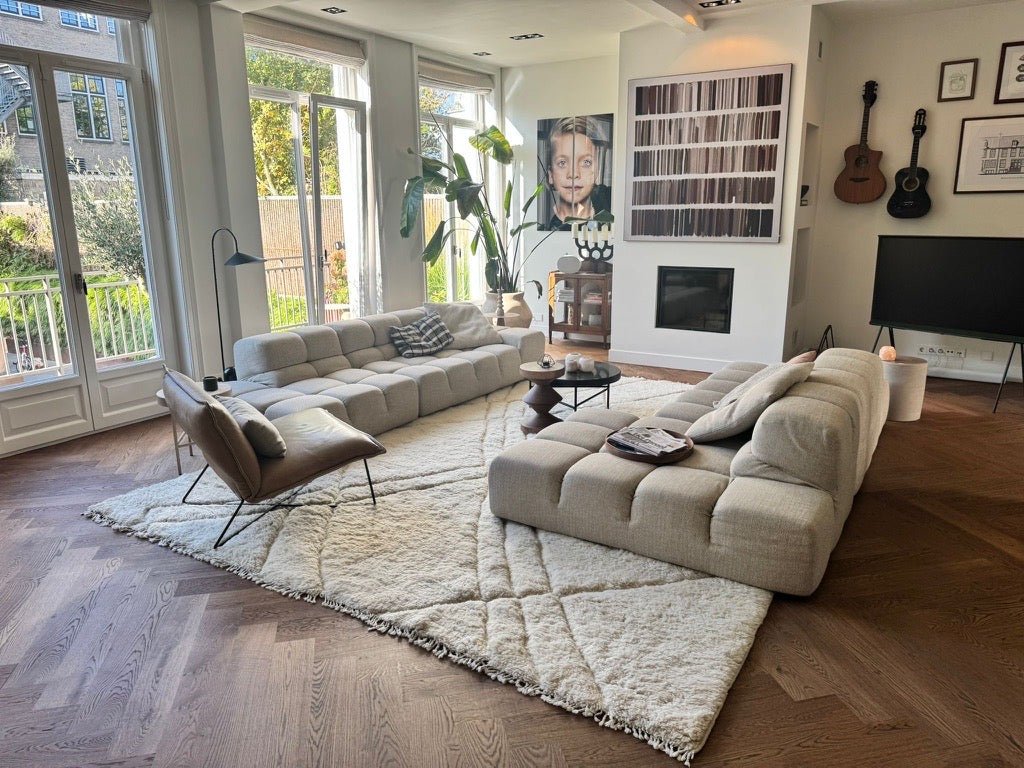 Fluffy Woven Rug Ziri