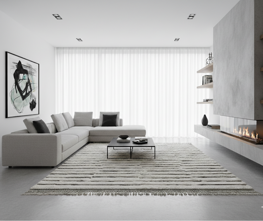 Fluffy Woven Rug Najat