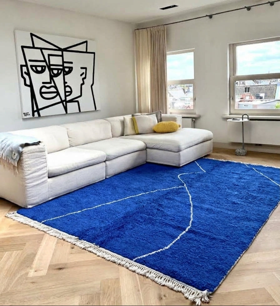 Fluffy Woven Rug Mouna