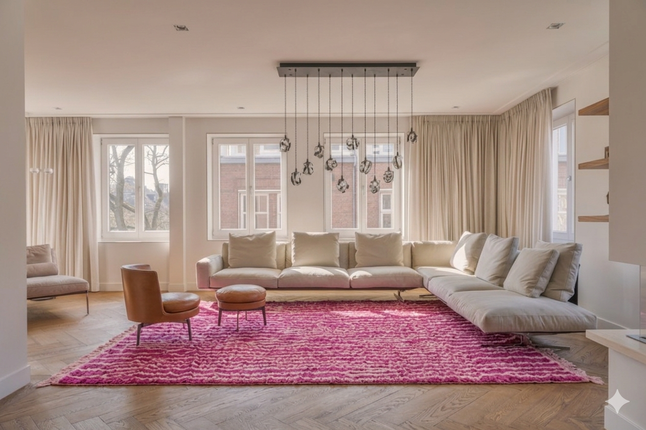 Fluffy Woven Rug Yamna