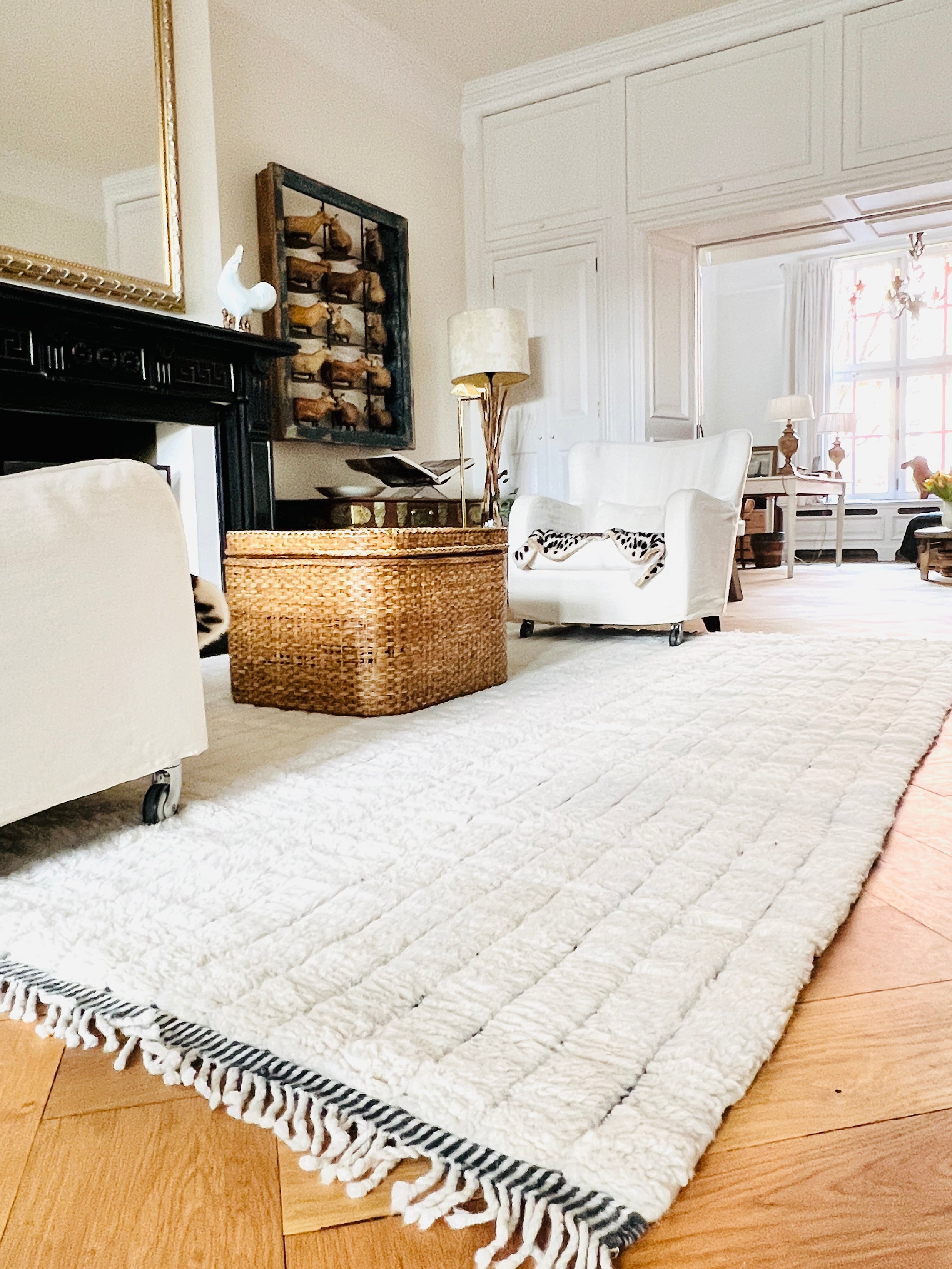 Fluffy Woven Rug Zohra – The Weavery Shop